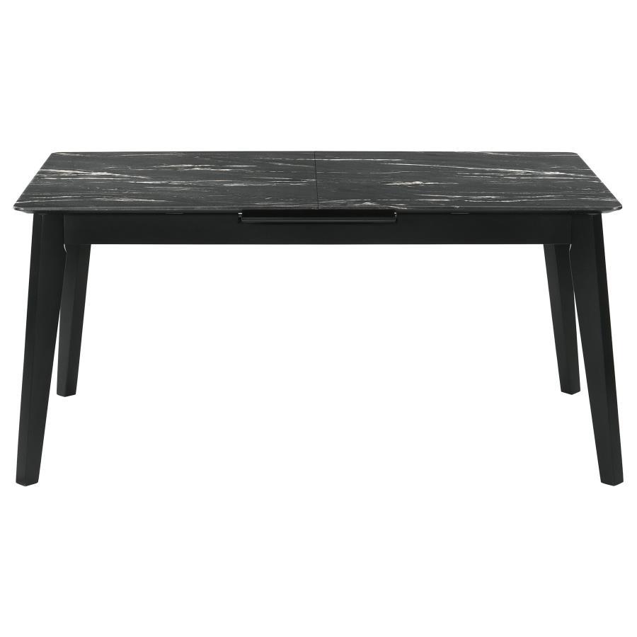 

    
Coaster Crestmont Dining Table 121251-T Dining Table Marble/Black 121251-T
