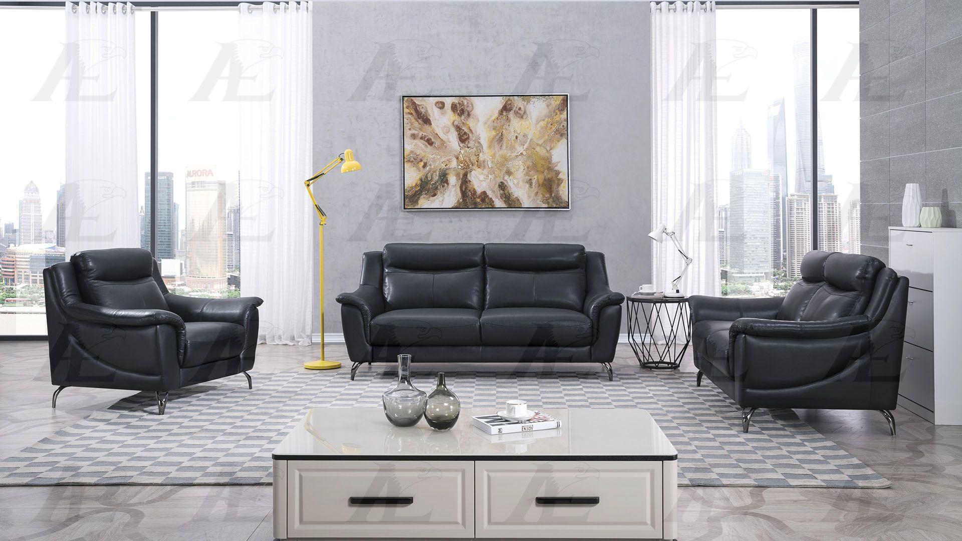 

    
EK150-BK-Set-3 American Eagle Furniture Sofa Set
