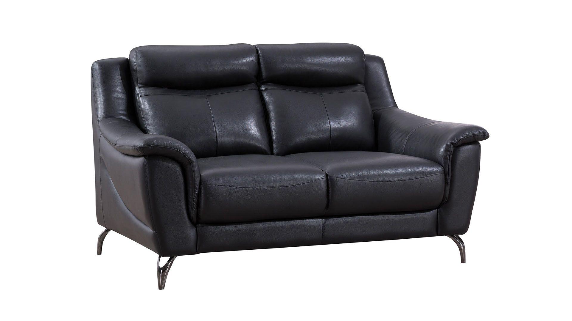 

    
American Eagle Furniture EK150-BK Sofa Set Black EK150-BK-Set-3
