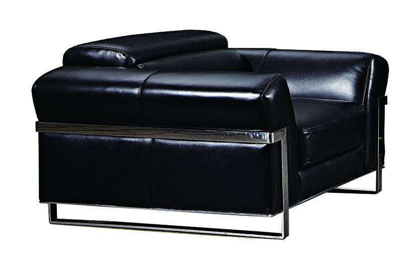 

                    
American Eagle Furniture EK012-BK Sofa Set Black Italian Leather Purchase 
