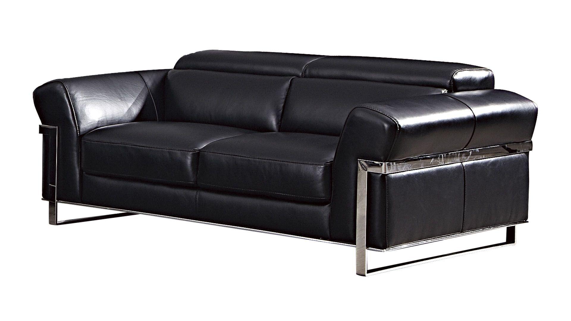 

    
American Eagle Furniture EK012-BK Sofa Set Black EK012-BK -Set-3
