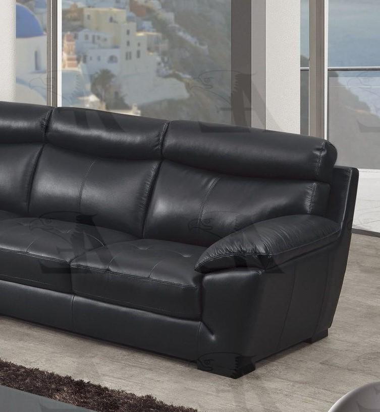

        
American Eagle Furniture EK-L021-BK Sectional Sofa Black Italian Leather 00656237670532
