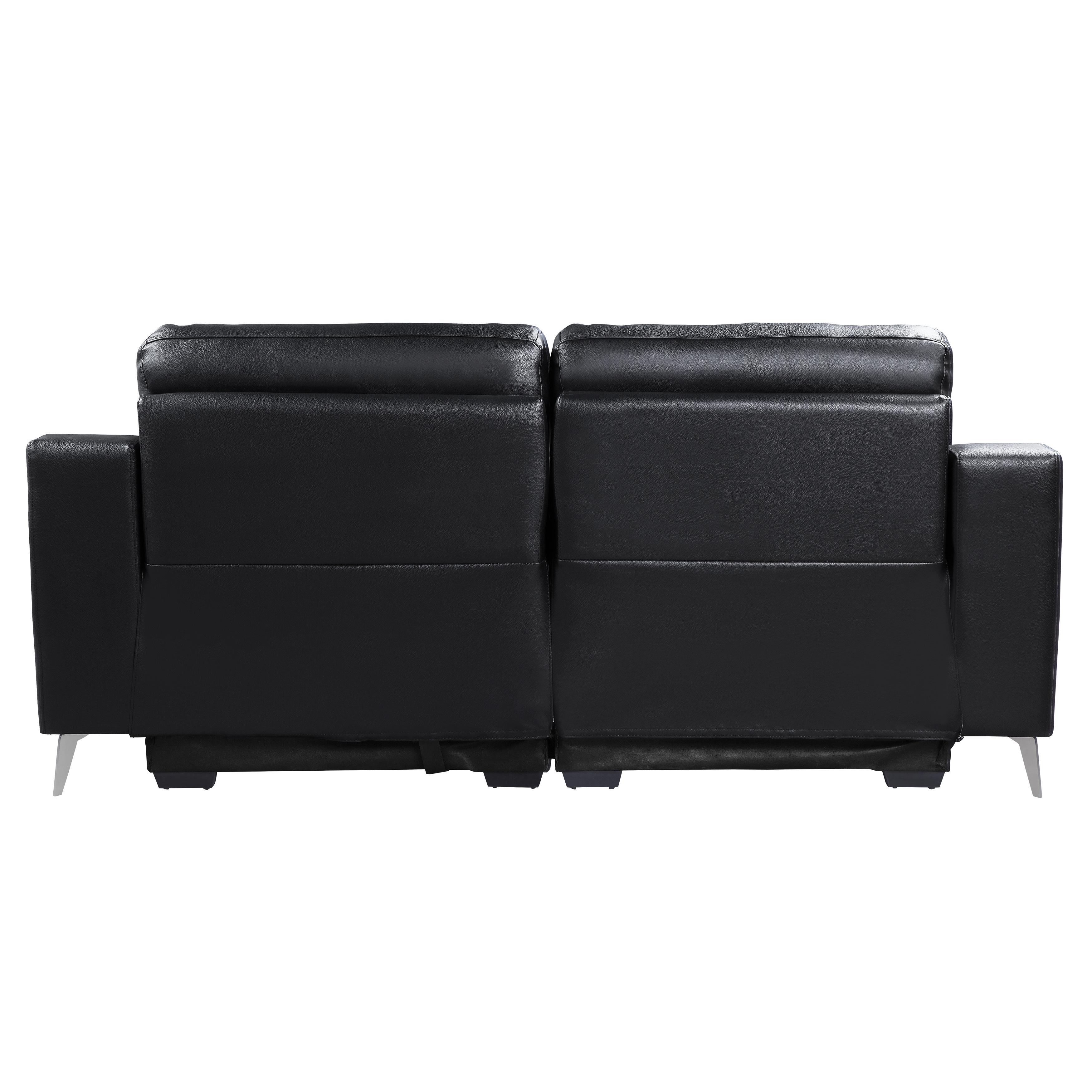 

                    
Homelegance 9360BLK-3PW* Antonio Power Reclining Sofa Black Leather Purchase 
