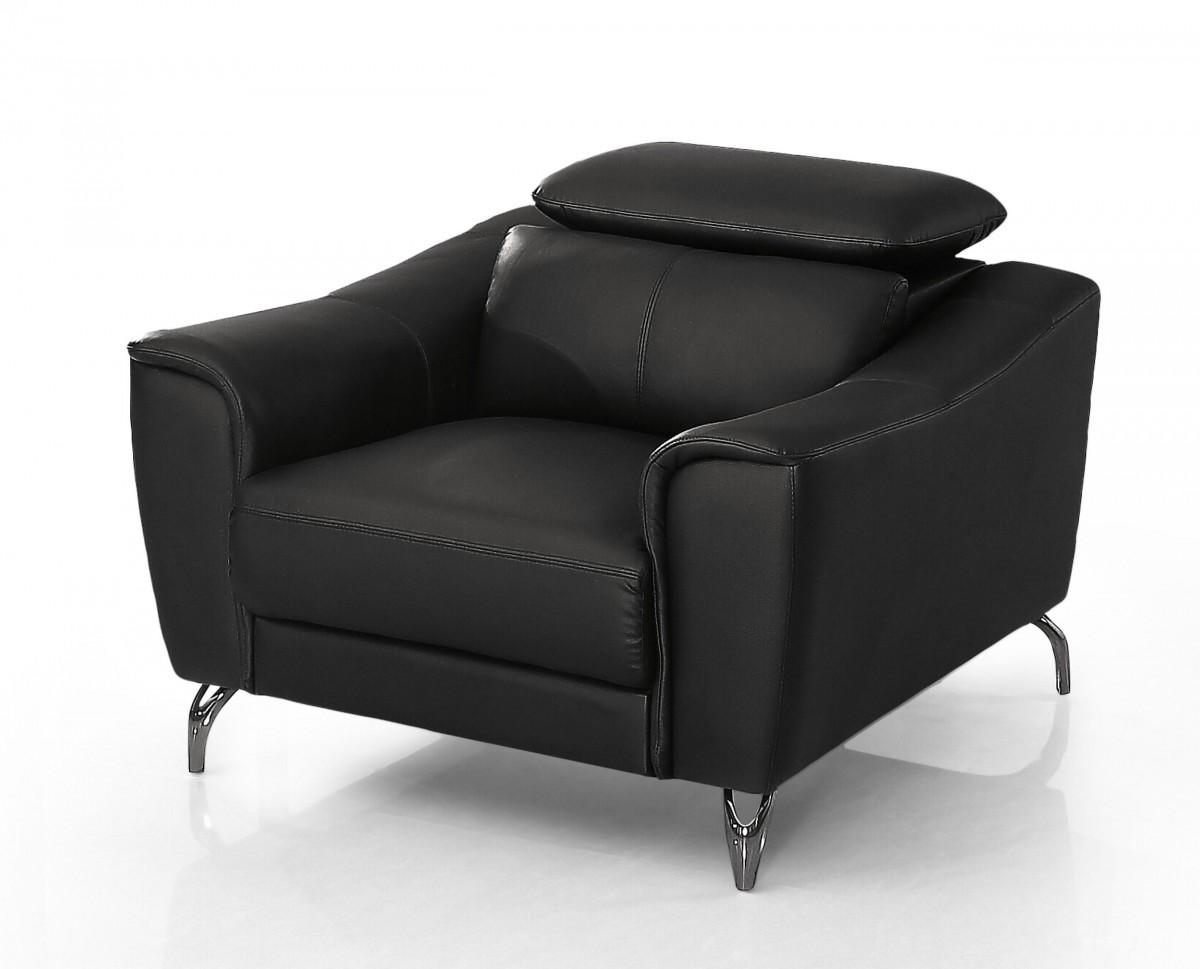 

                    
Buy Modern Black Leather Sofa Set 3Pcs  VIG Divani Casa Danis
