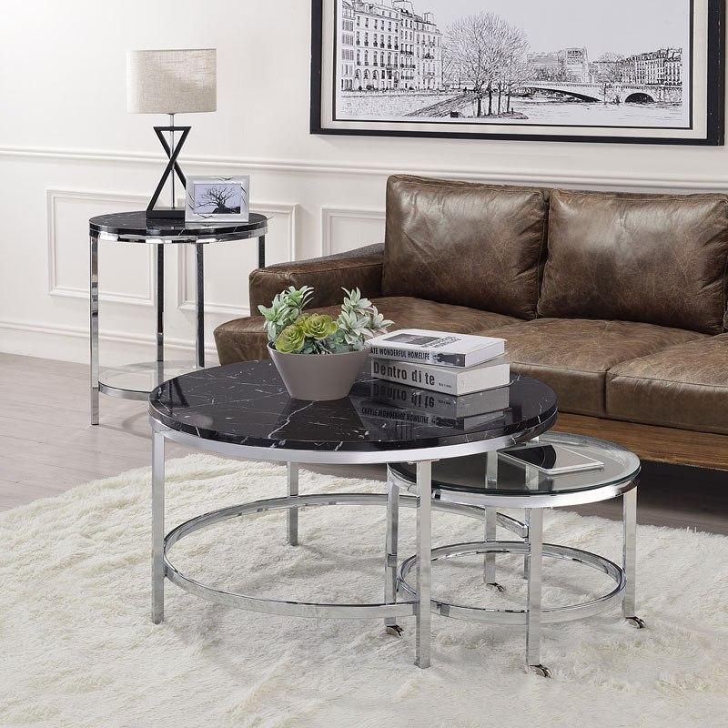 

                    
Acme Furniture Virlana End Table Clear/Black  Purchase 
