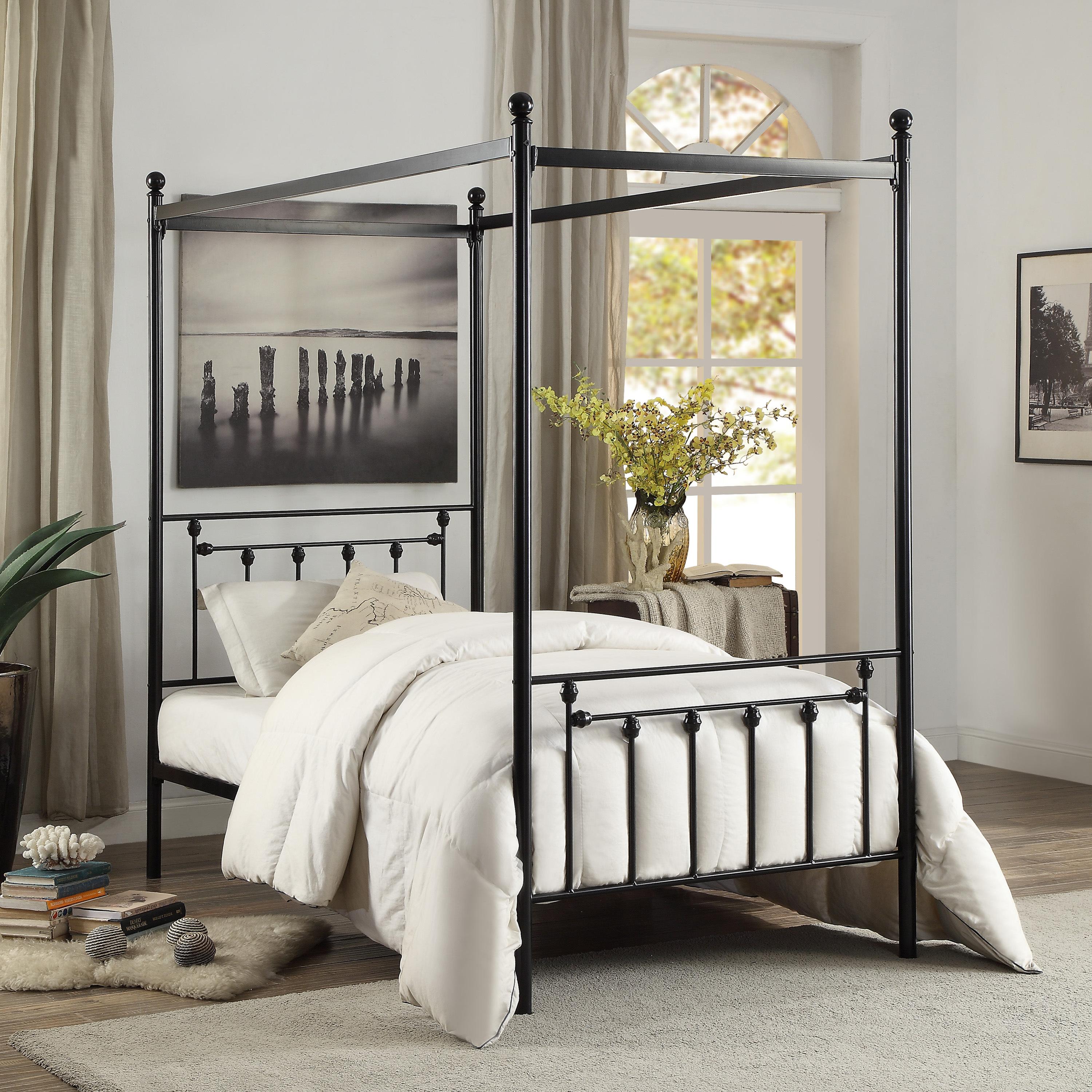 

                    
Homelegance 1759T-1 Rapa Canopy Bed Black  Purchase 
