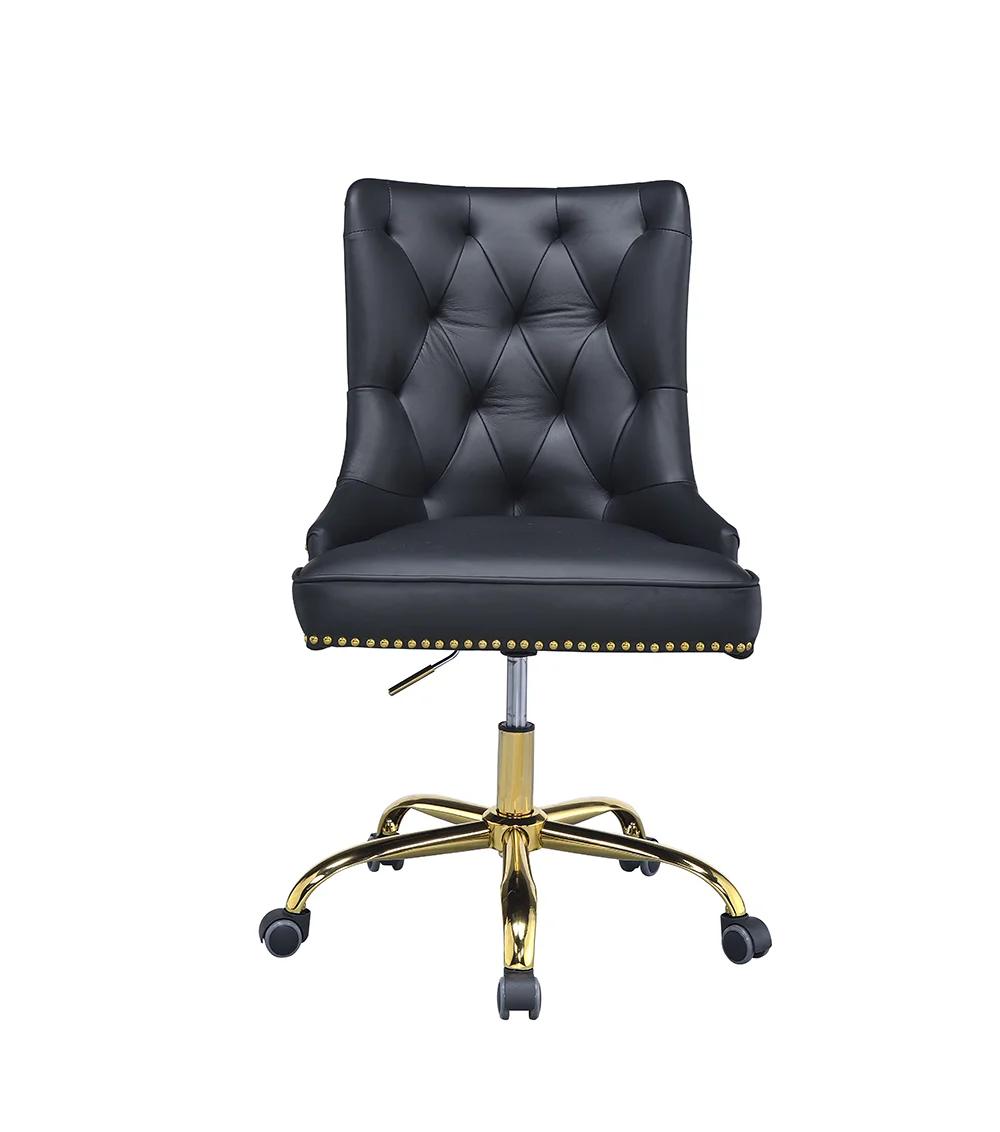 

    
Acme Furniture Purlie Office Chair Gold/Black 92518
