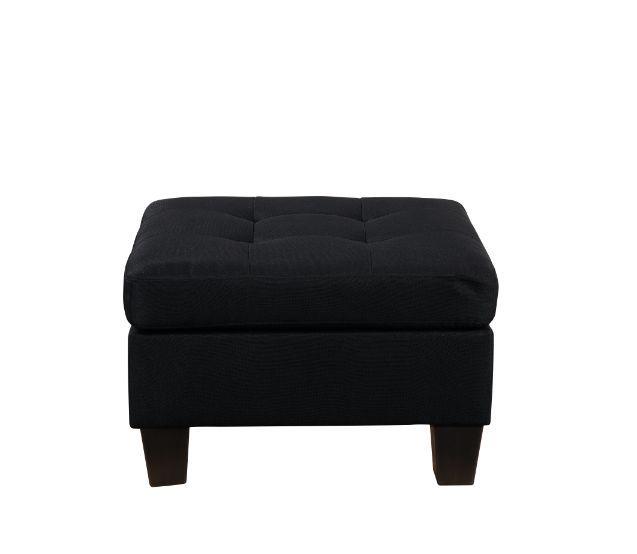 

    
Acme Furniture Earsom Sectional Sofa Black 56660
