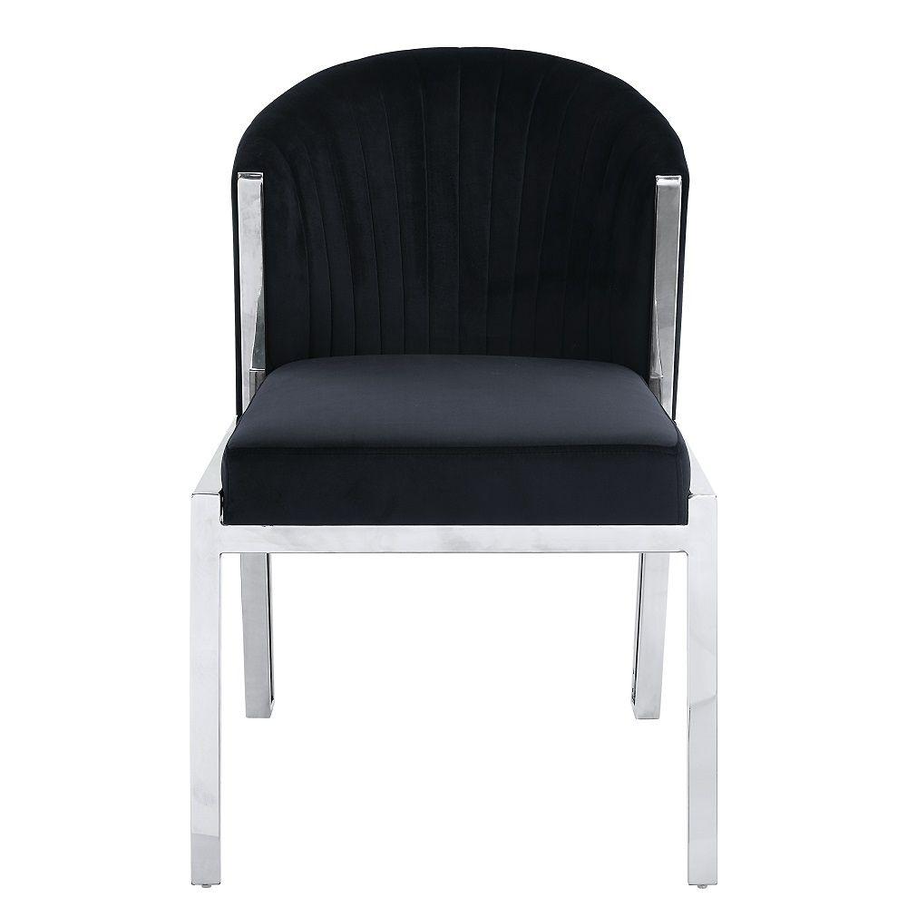 

        
Acme Furniture Fallon Side Chair Set 2PCSDN01955-C-2PCS Side Chair Set Silver/Black Velvet 53959382987848
