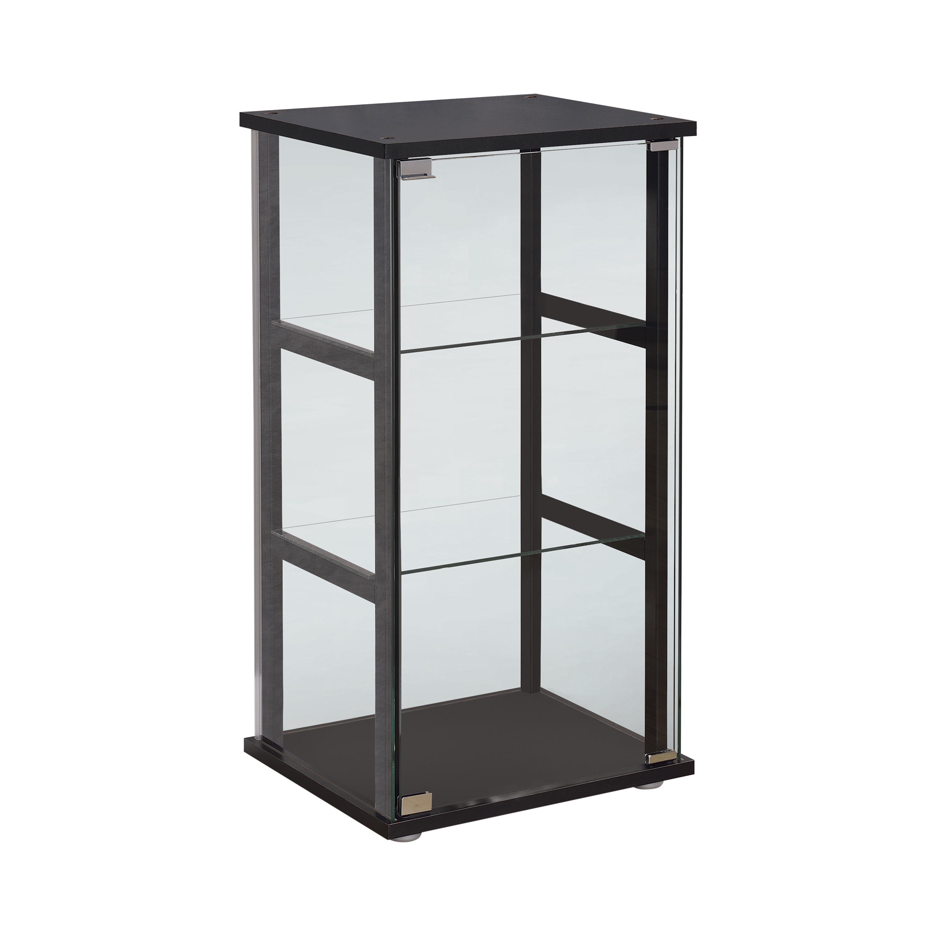 Modern Curio Cabinet 950179 950179 in Black 