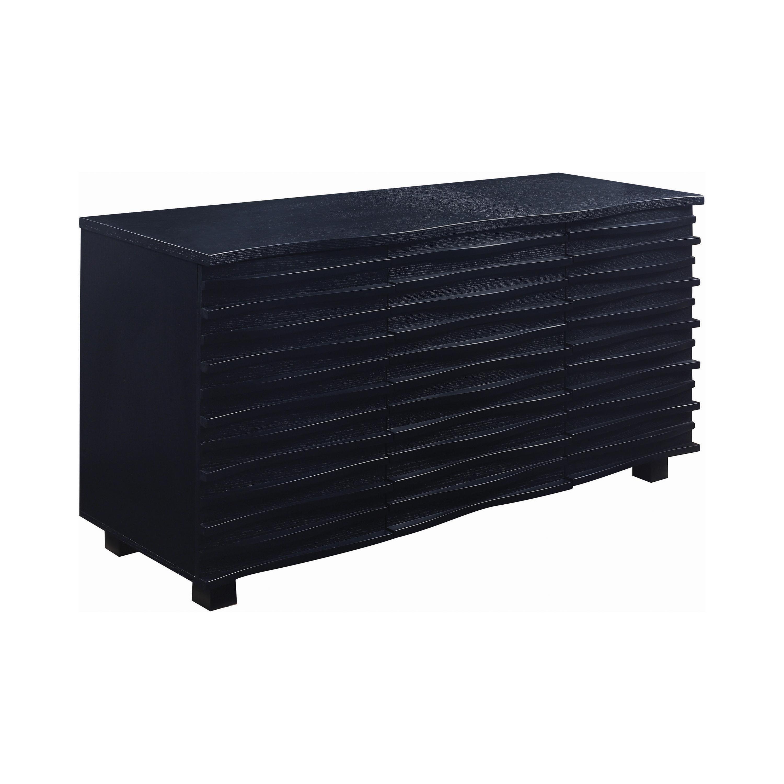 

    
Modern Black Solid Wood Server Coaster 102065 Stanton
