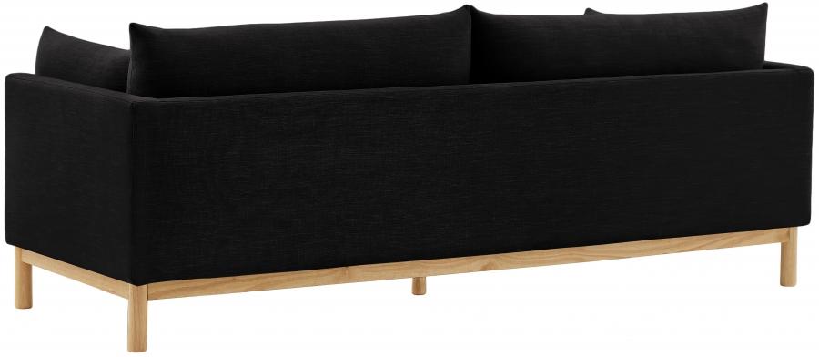 

                    
Meridian Furniture Langham Sofa 157Black-S Sofa Black Textured Fabric Purchase 

