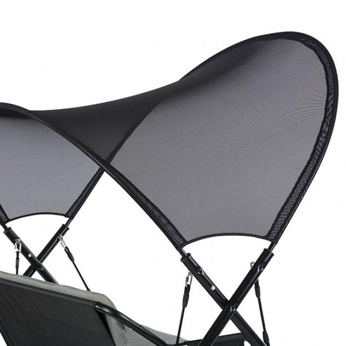 

                    
Furniture of America Sandor Outdoor Swing Chair GM-1013BK Outdoor Swing Chair Black Polyester Purchase 
