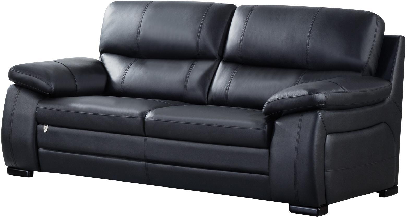 

    
American Eagle Furniture EK041-BK Sofa Set Black EK041-BK-Set-3
