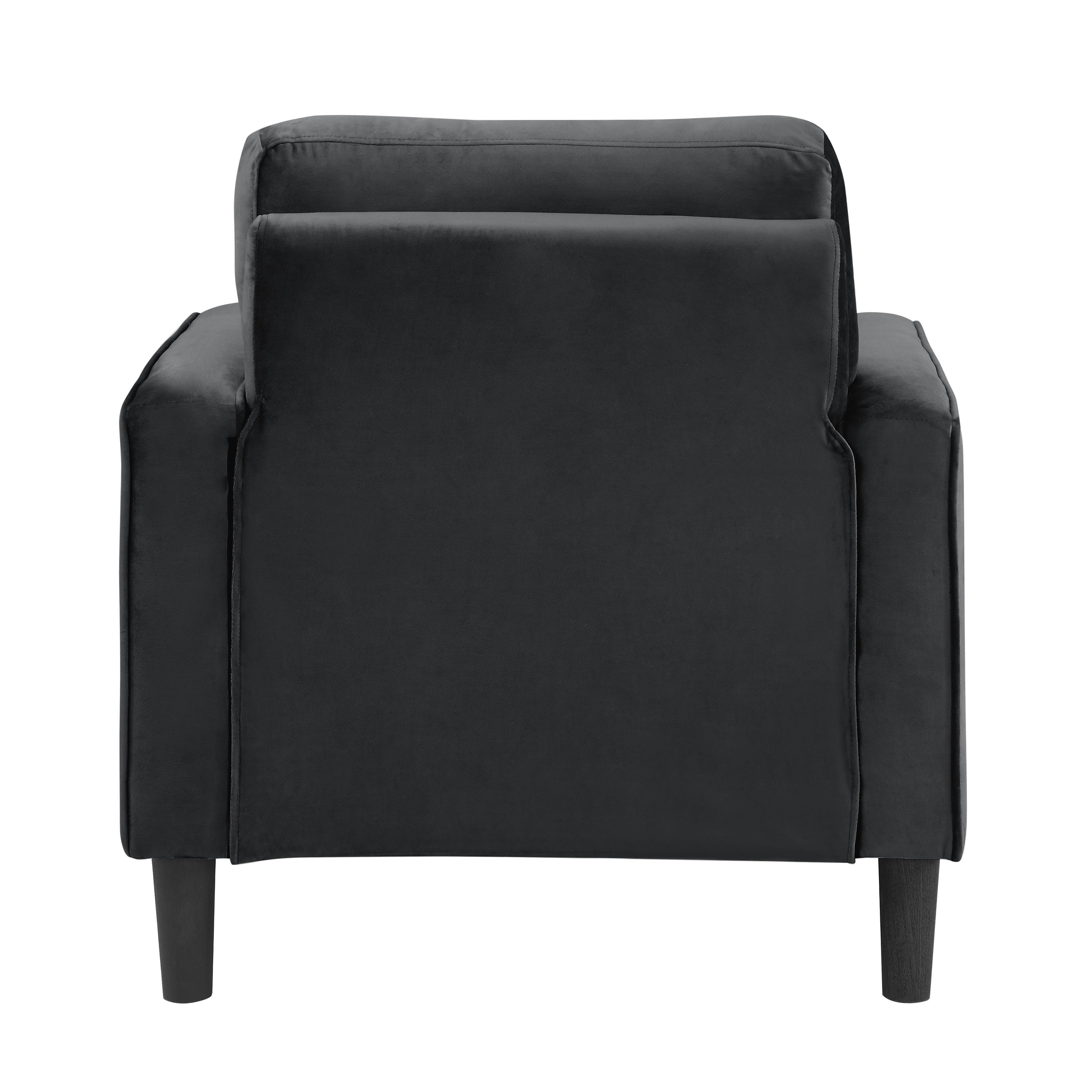 

    
Homelegance 9208BK-1 Beven Arm Chair Black 9208BK-1
