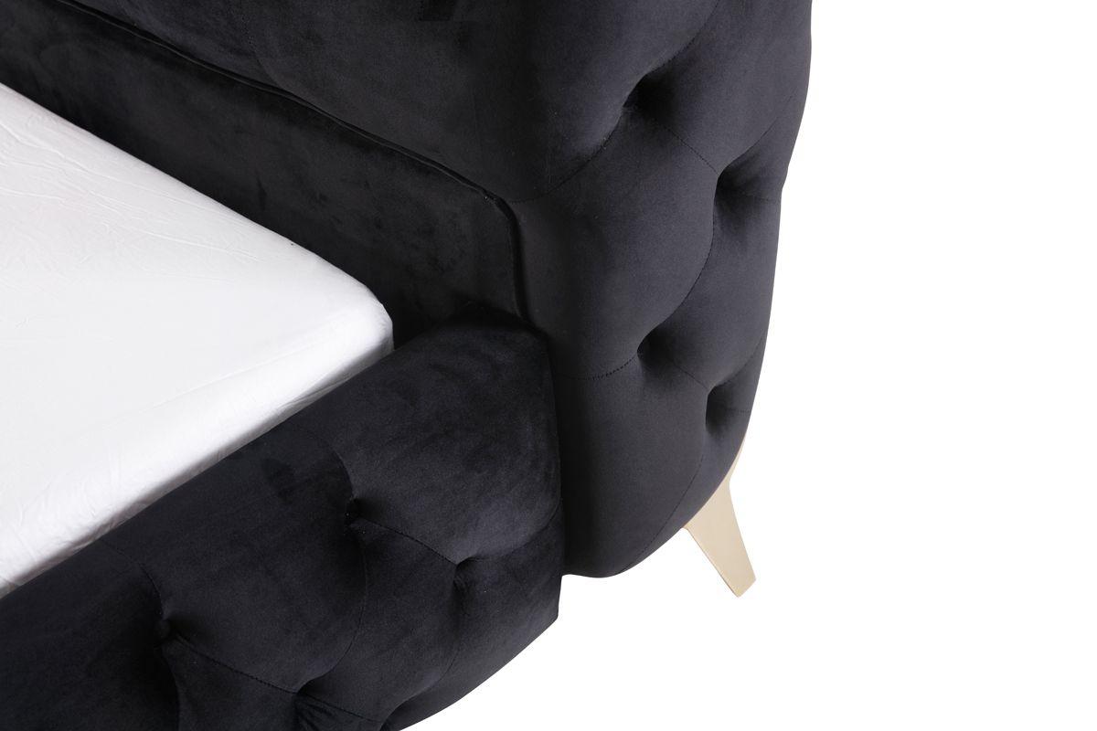 

                    
VIG Furniture Legend Panel Bed Gold/Black Velvet Purchase 
