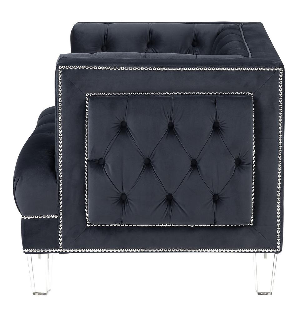 

                    
Acme Furniture Ansario Sofa Black Velvet Purchase 
