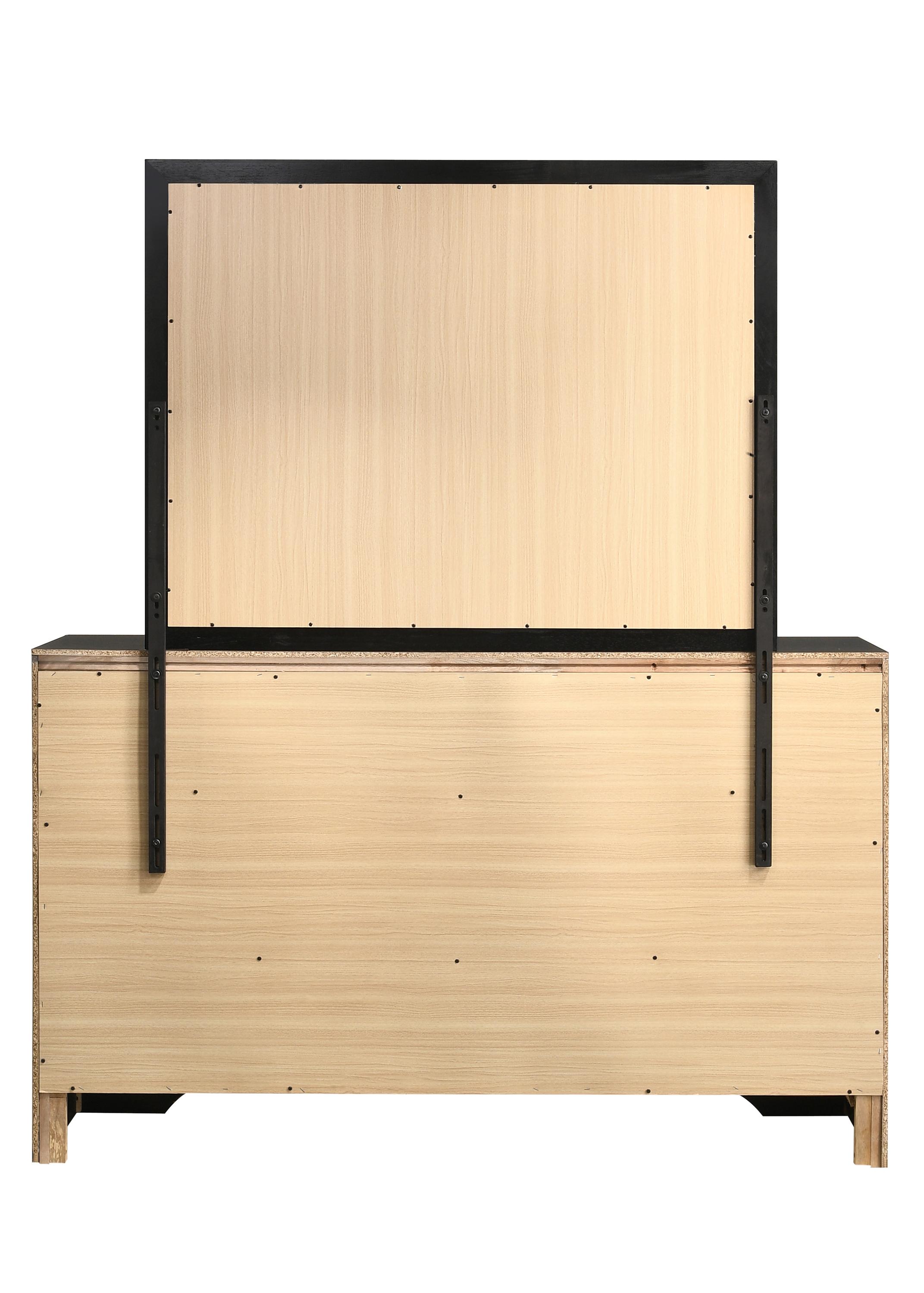 

    
 Order  Modern Black Wood CAL Storage Bedroom Set 5pcs Coaster 206361KW Miranda
