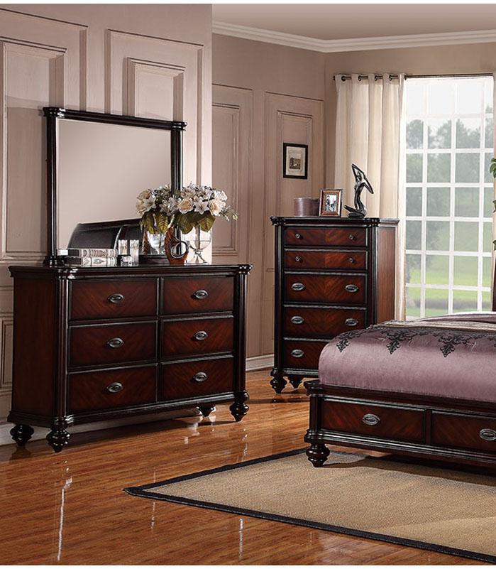 

    
Poundex Furniture F4530 Chest Dark Brown F4530
