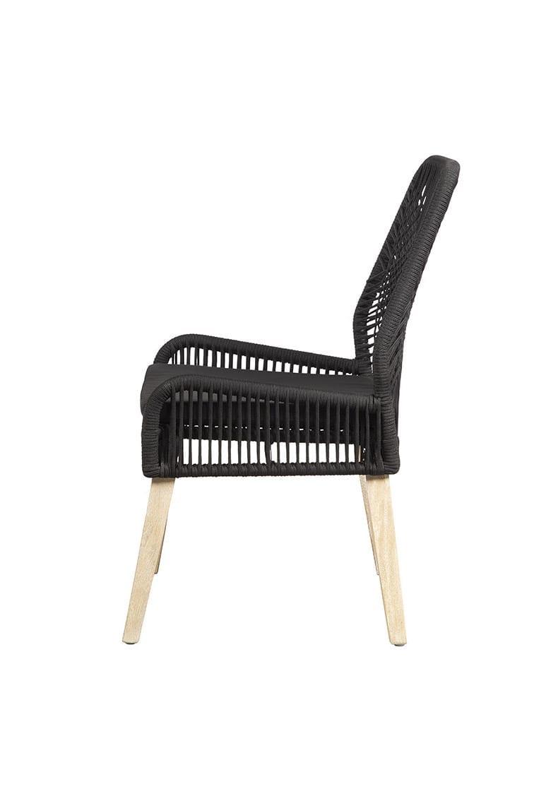 

    
Coaster Sundance Dining Chair Black 108632
