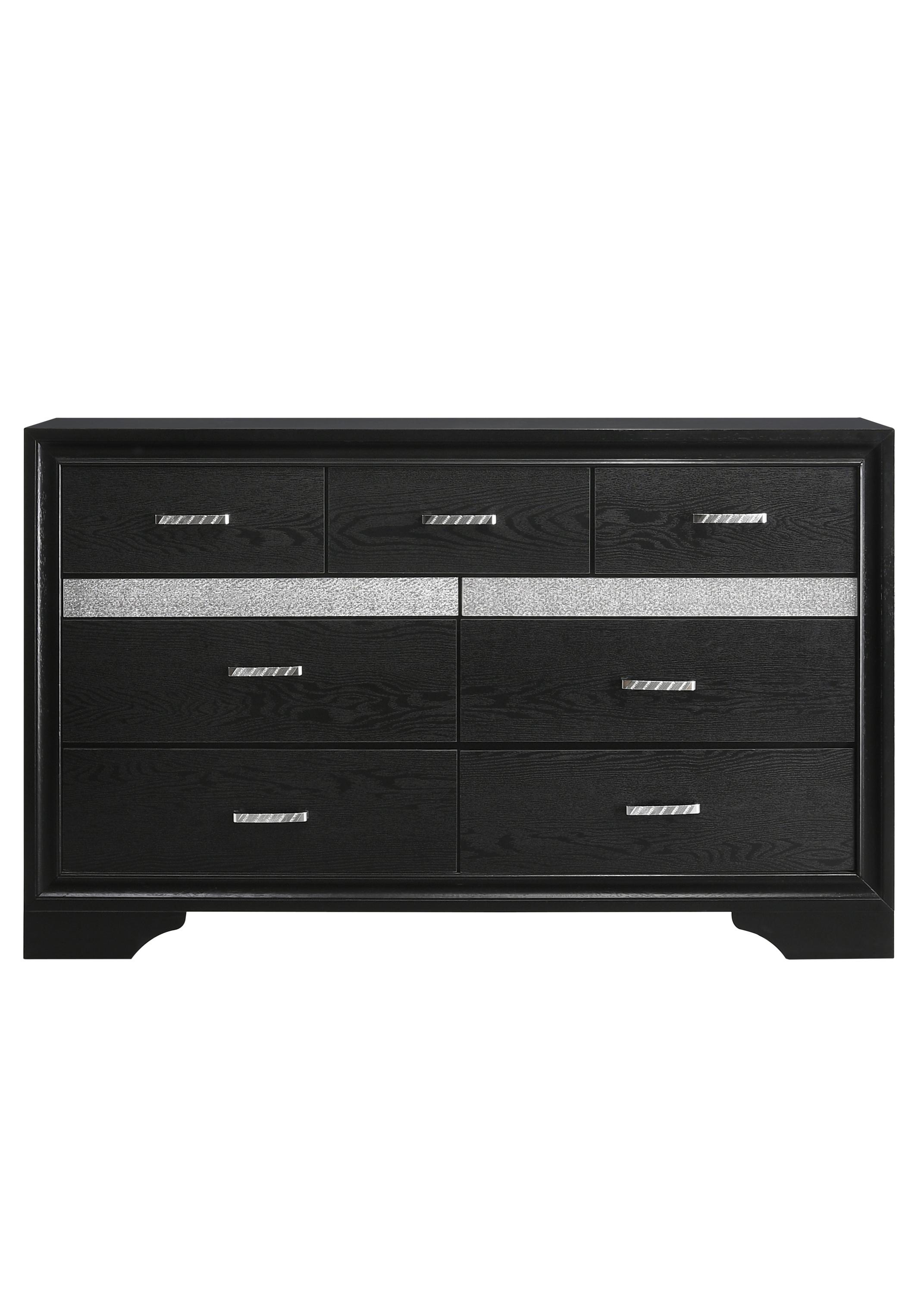 Modern Dresser 206363 Miranda 206363 in Black 