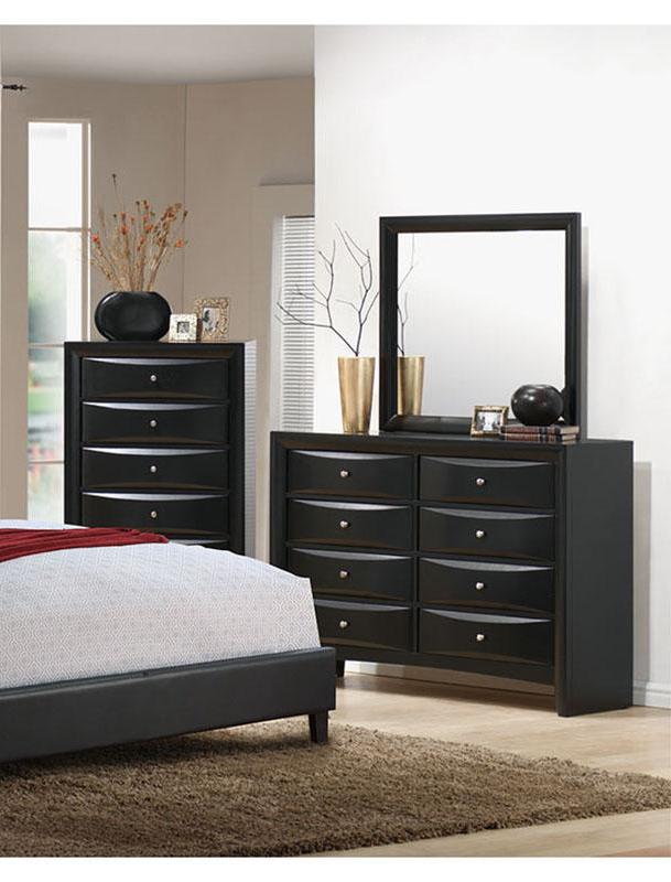 

    
Poundex Furniture F4571 Dresser Black F4571
