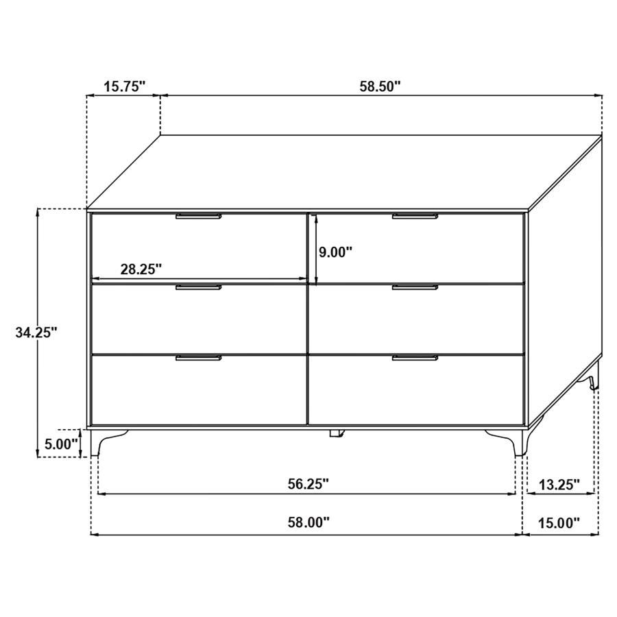 

    
 Order  Modern Black Wood Dresser With Mirror 2PCS Coaster Kendall 224453
