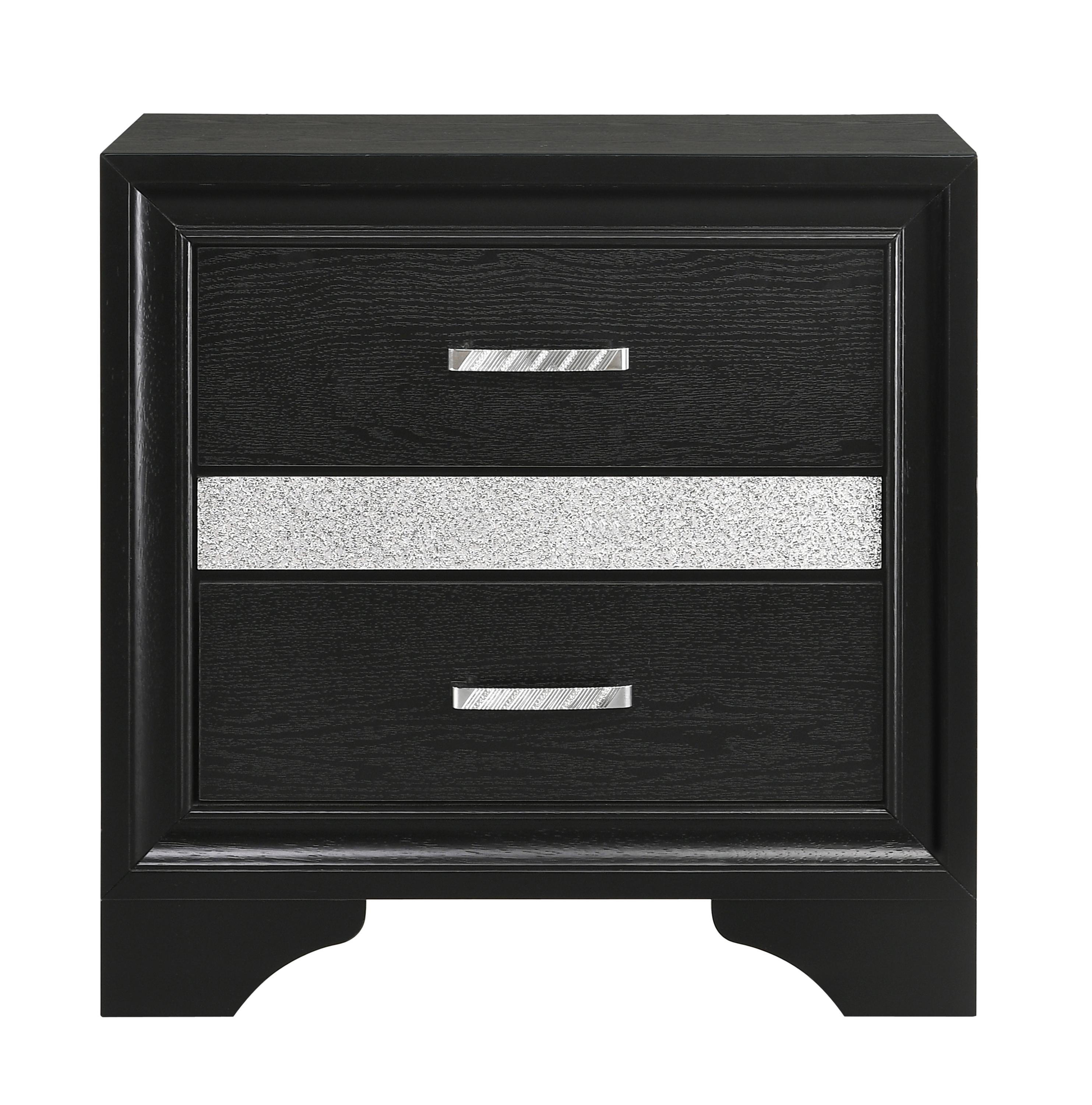 

                    
Buy Modern Black Wood Full Storage Bedroom Set 5pcs Coaster 206361F Miranda
