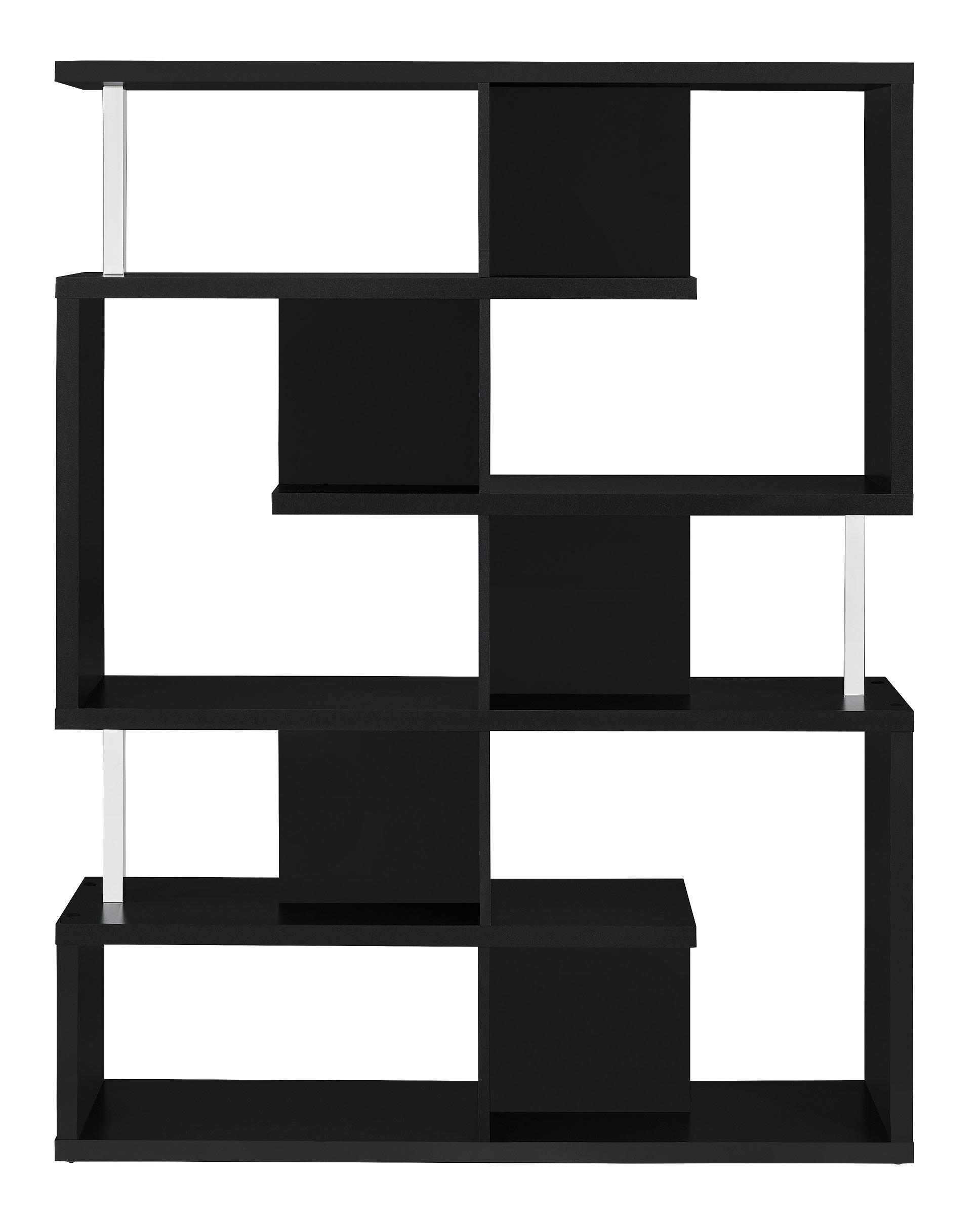 Modern Bookcase 800309 Hoover 800309 in Black 