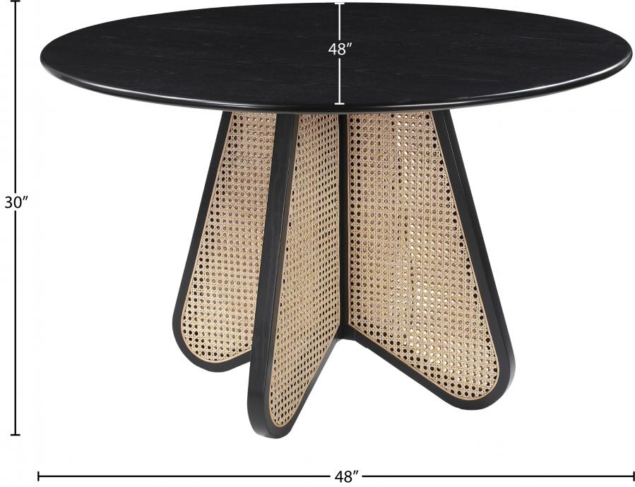 

    
Butterfly Round Dining Table 705Black-T Round table
