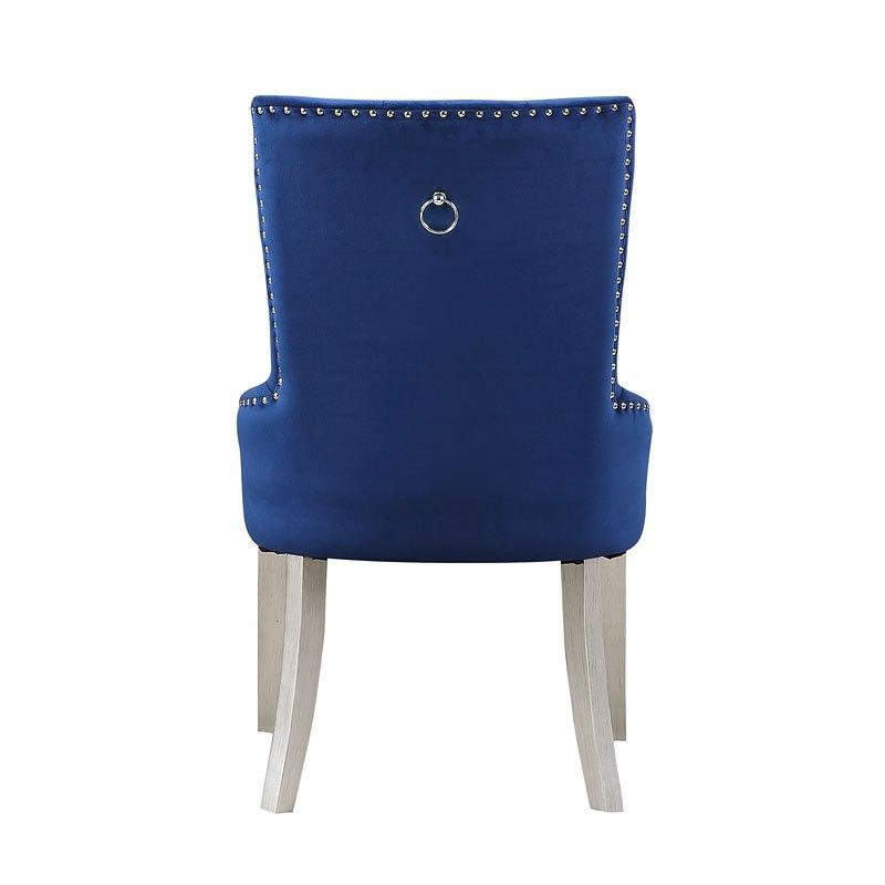 

    
Acme Furniture Varian Dining Chair Blue 66162
