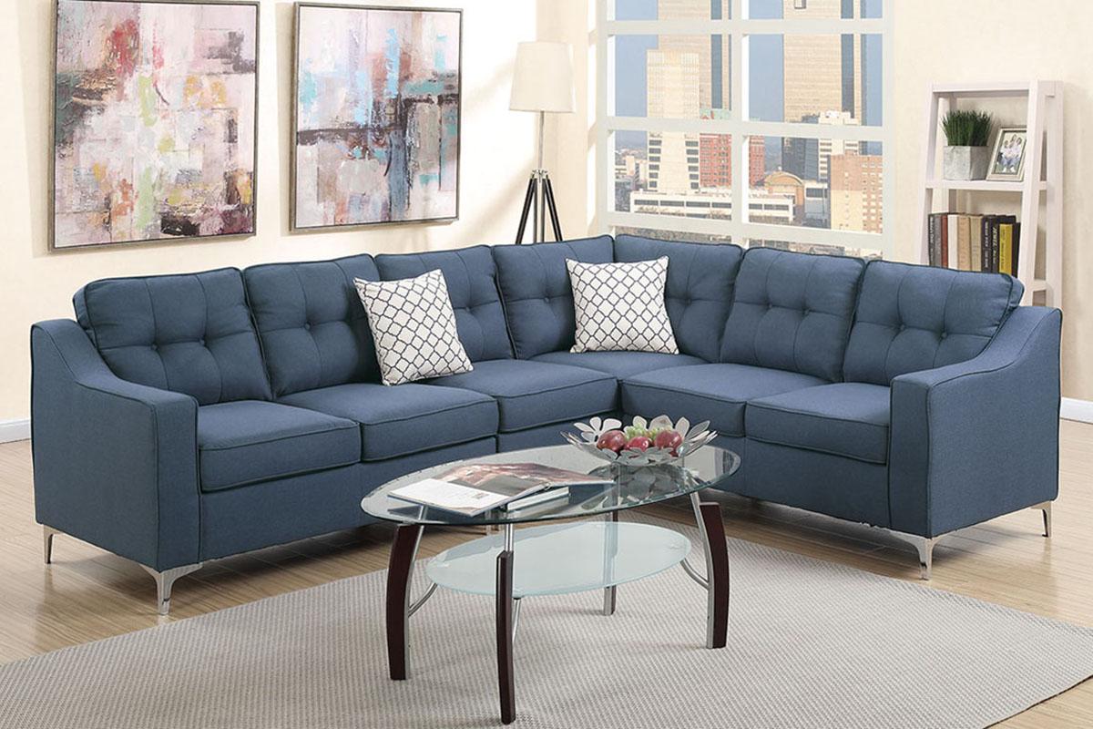 Poundex Furniture F6889 Sectional Sofa