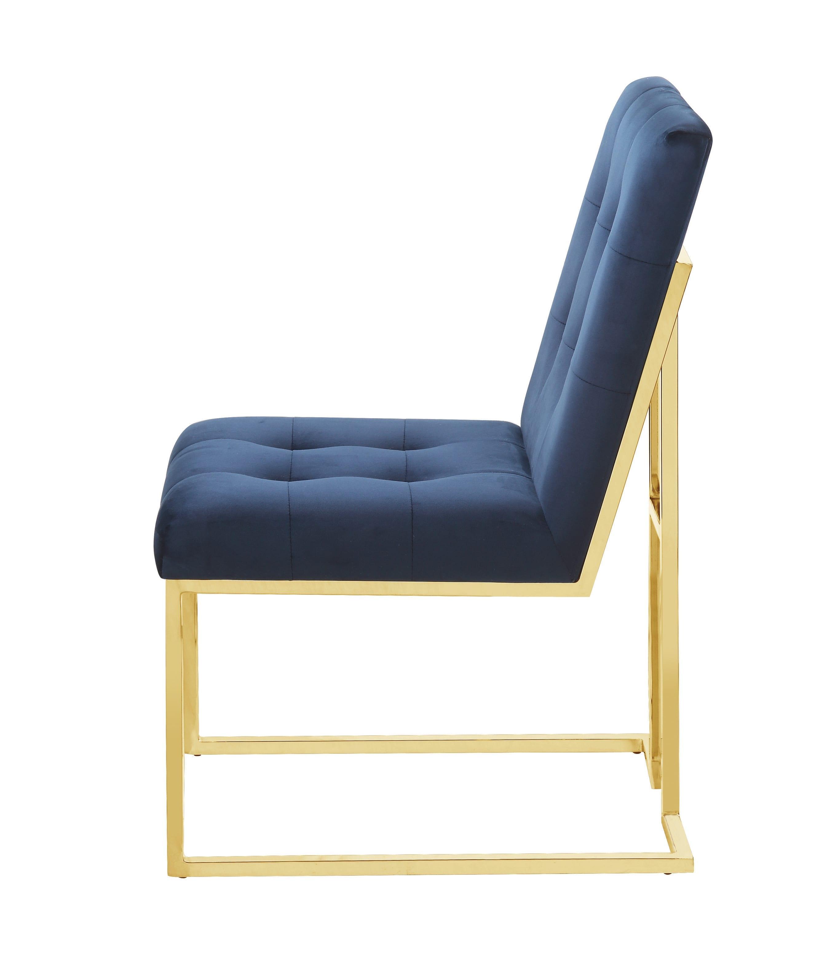 

    
Coaster Evianna Dining Chair Blue 190546
