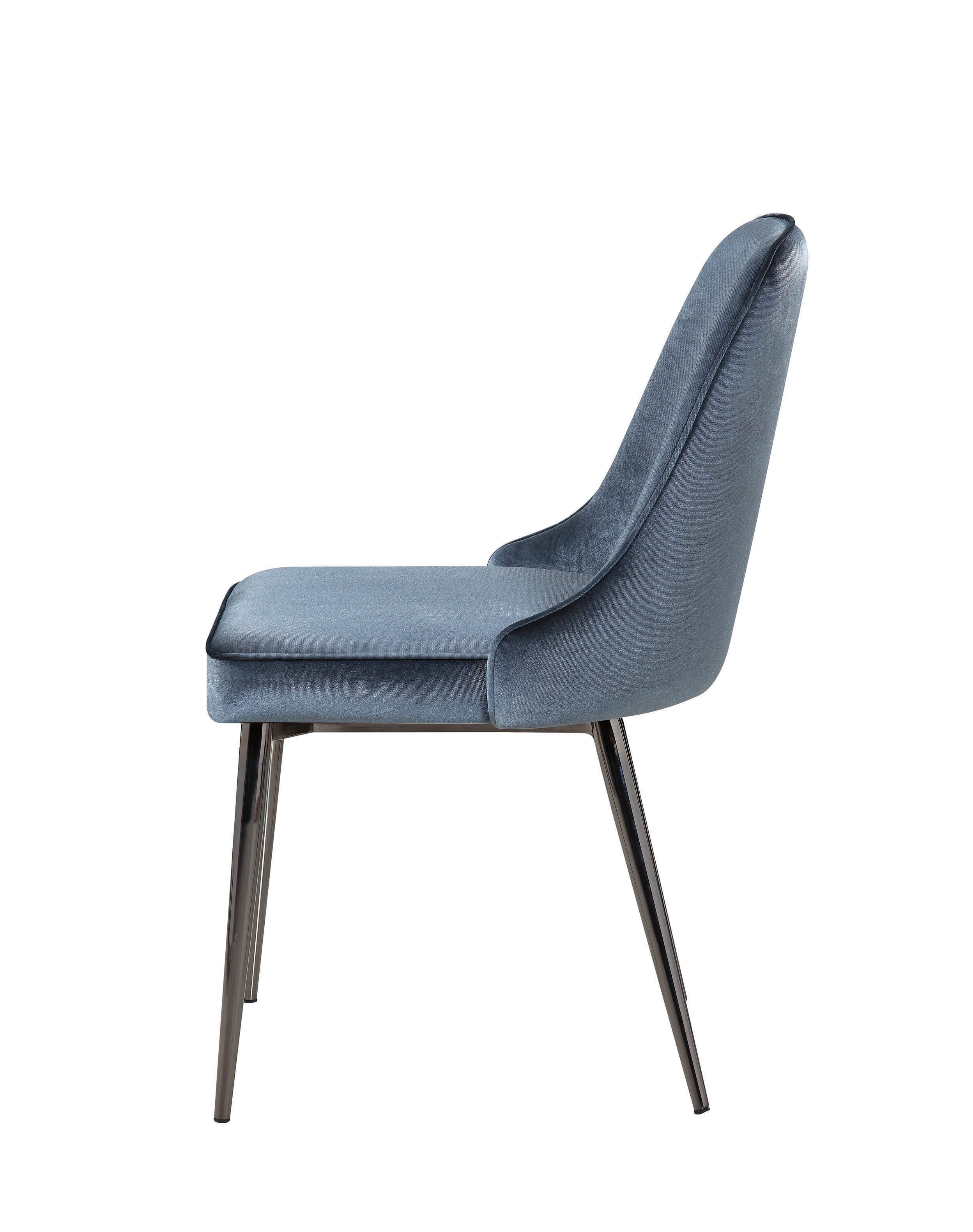

    
Coaster Byum Dining Chair Blue 107954
