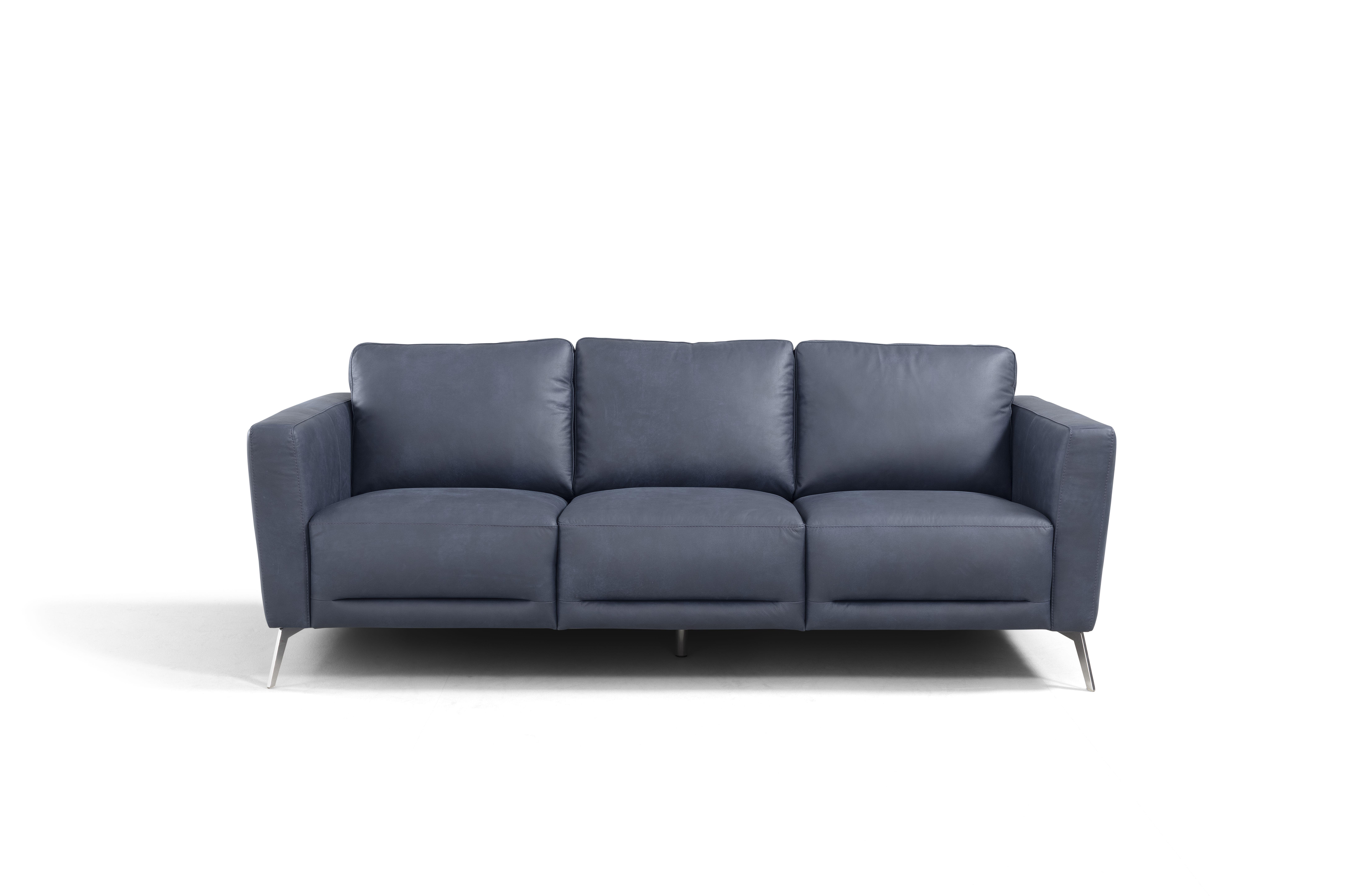 

    
Acme Furniture Astonic Sofa Loveseat and Chair Set Blue LV00212-3pcs
