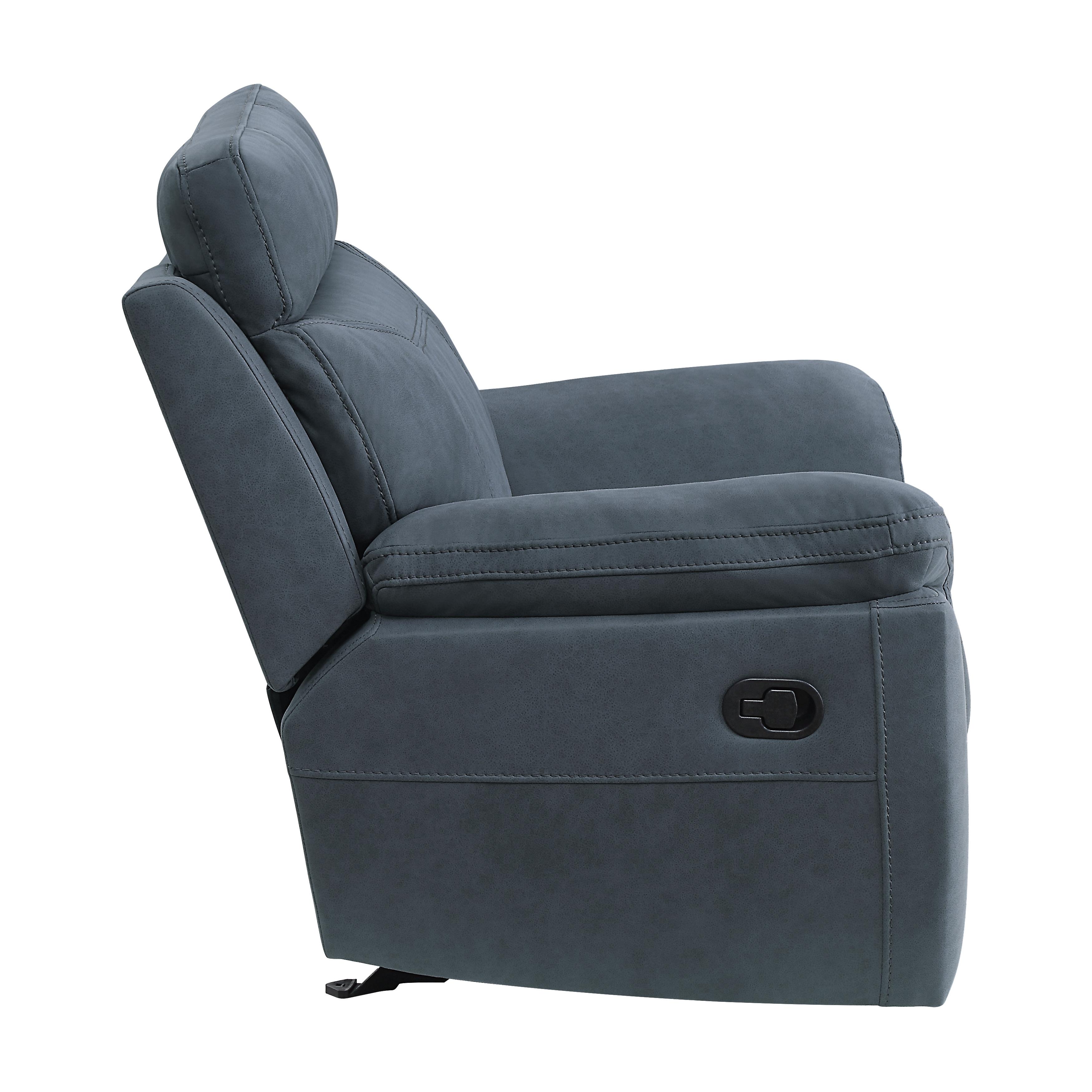

                    
Homelegance 9301BUE-1 Clifton Reclining Chair Blue Microfiber Purchase 
