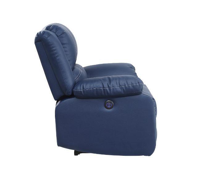 

                    
Acme Furniture Zuriel Sofa Blue Faux Leather Purchase 
