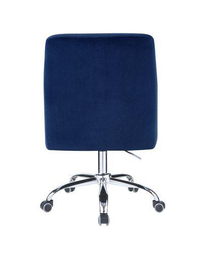 

                    
Acme Furniture Trenerry Office Chair Blue Velvet Purchase 
