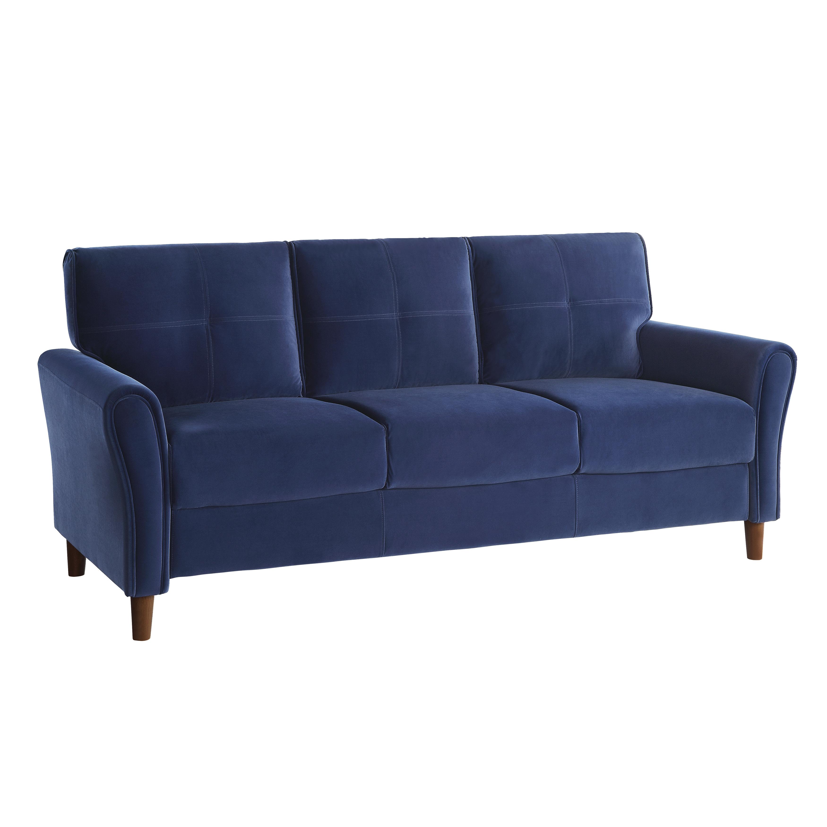 

                    
Homelegance 9348BUE-2PC Dunleith Living Room Set Blue Velvet Purchase 
