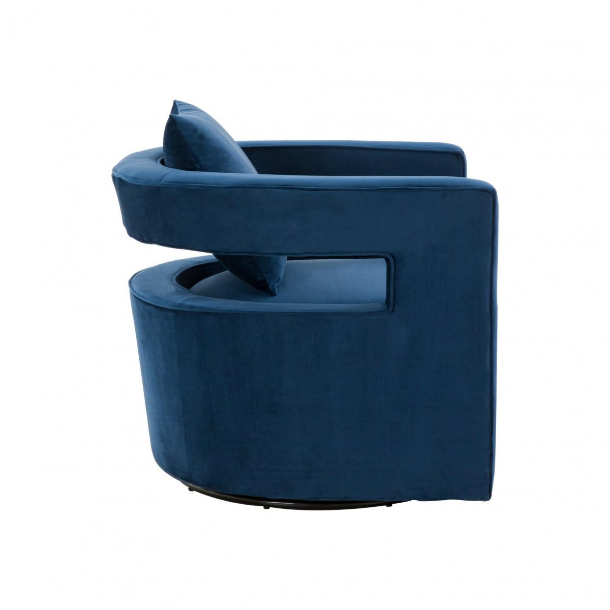 

                    
VIG Furniture Wells Accent Chair Blue Velvet Purchase 

