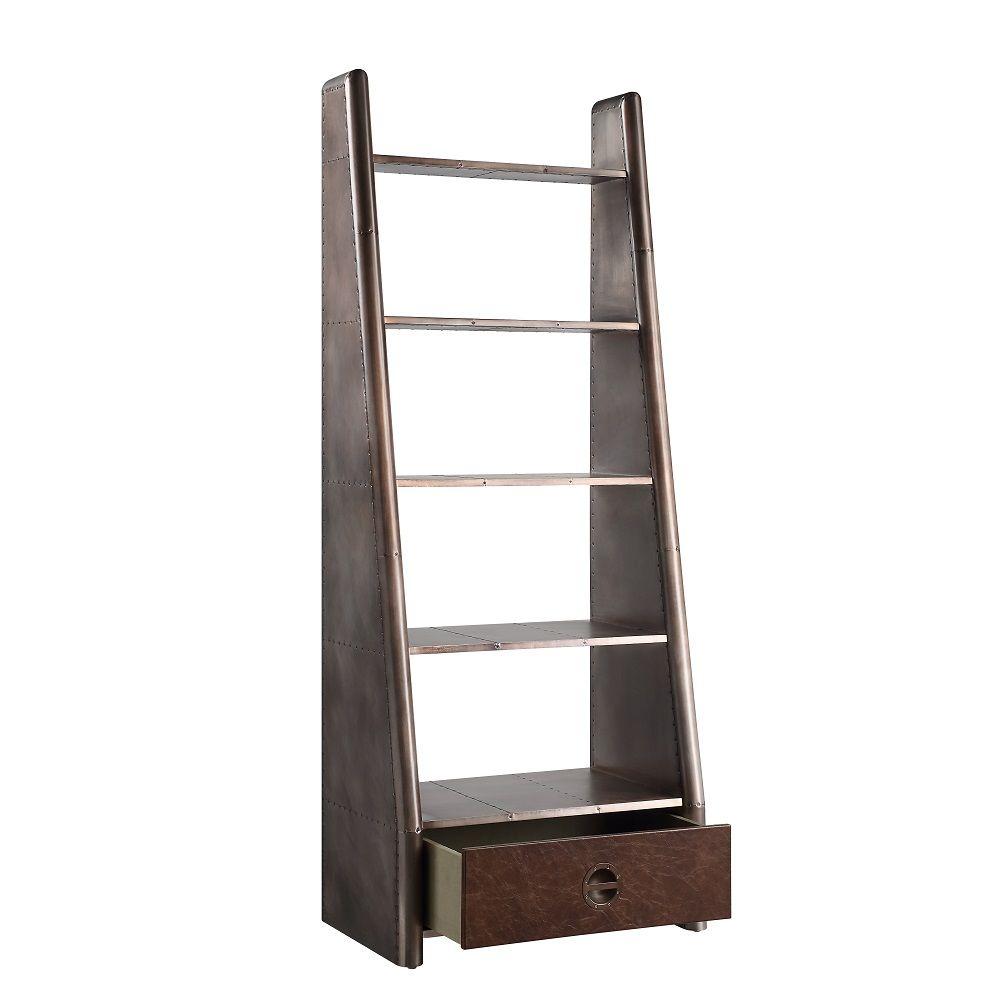 

        
Acme Furniture Brancaster Bookcase OF02405-B Bookcase Brown Top grain leather 54654626653468

