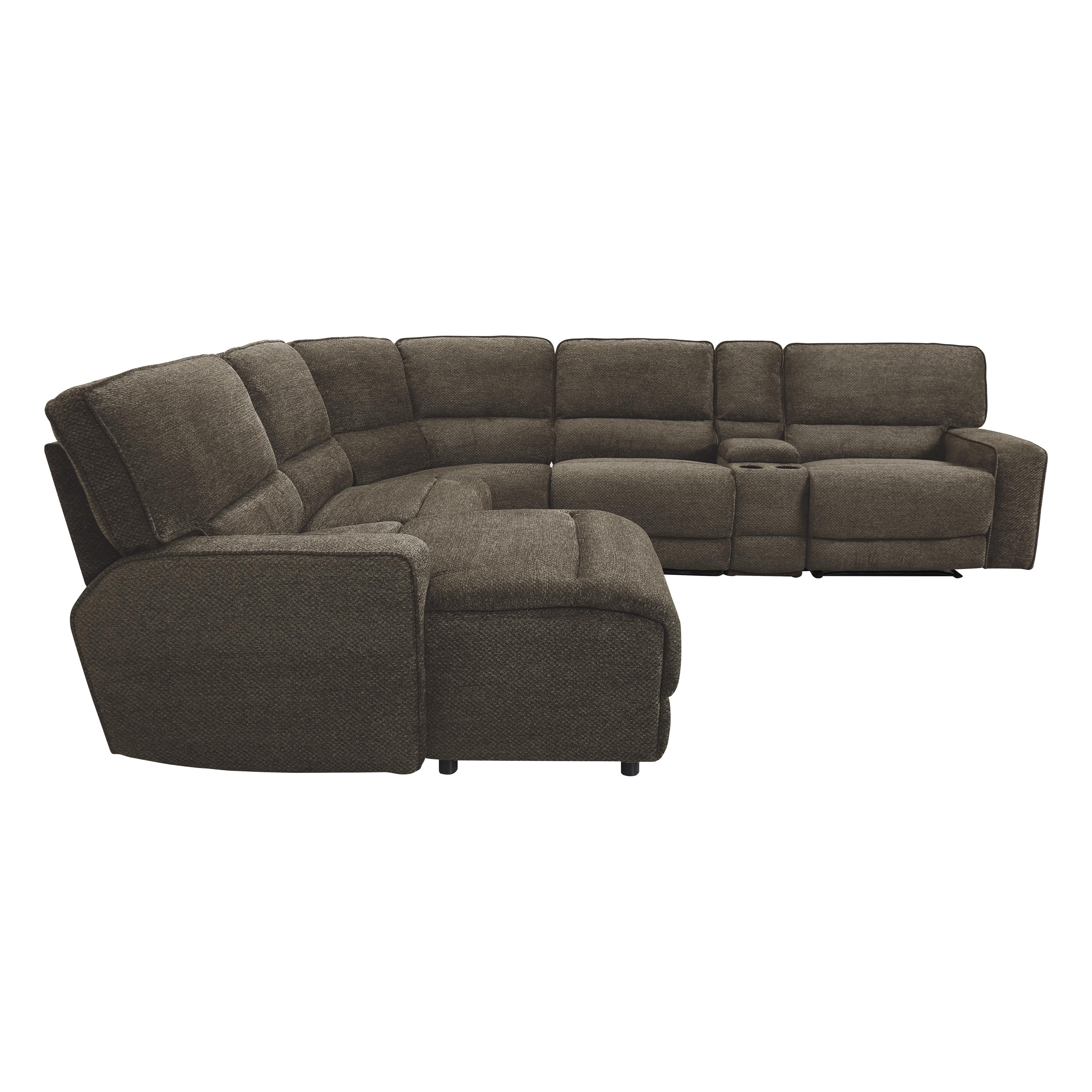 

                    
Homelegance 8238*6LCRR Shreveport Reclining Sectional Brown Fabric Purchase 

