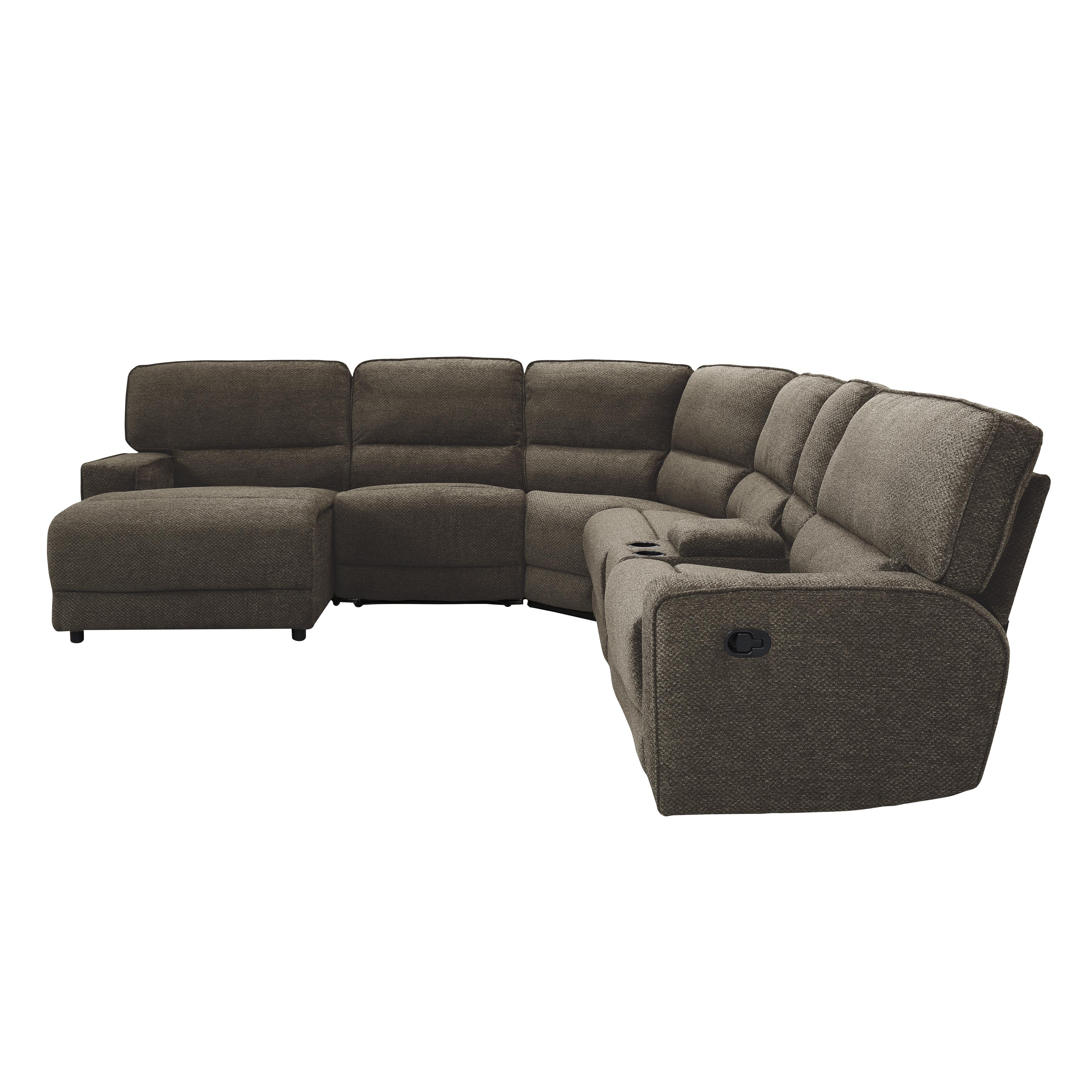 

    
8238*6LCRR Homelegance Reclining Sectional
