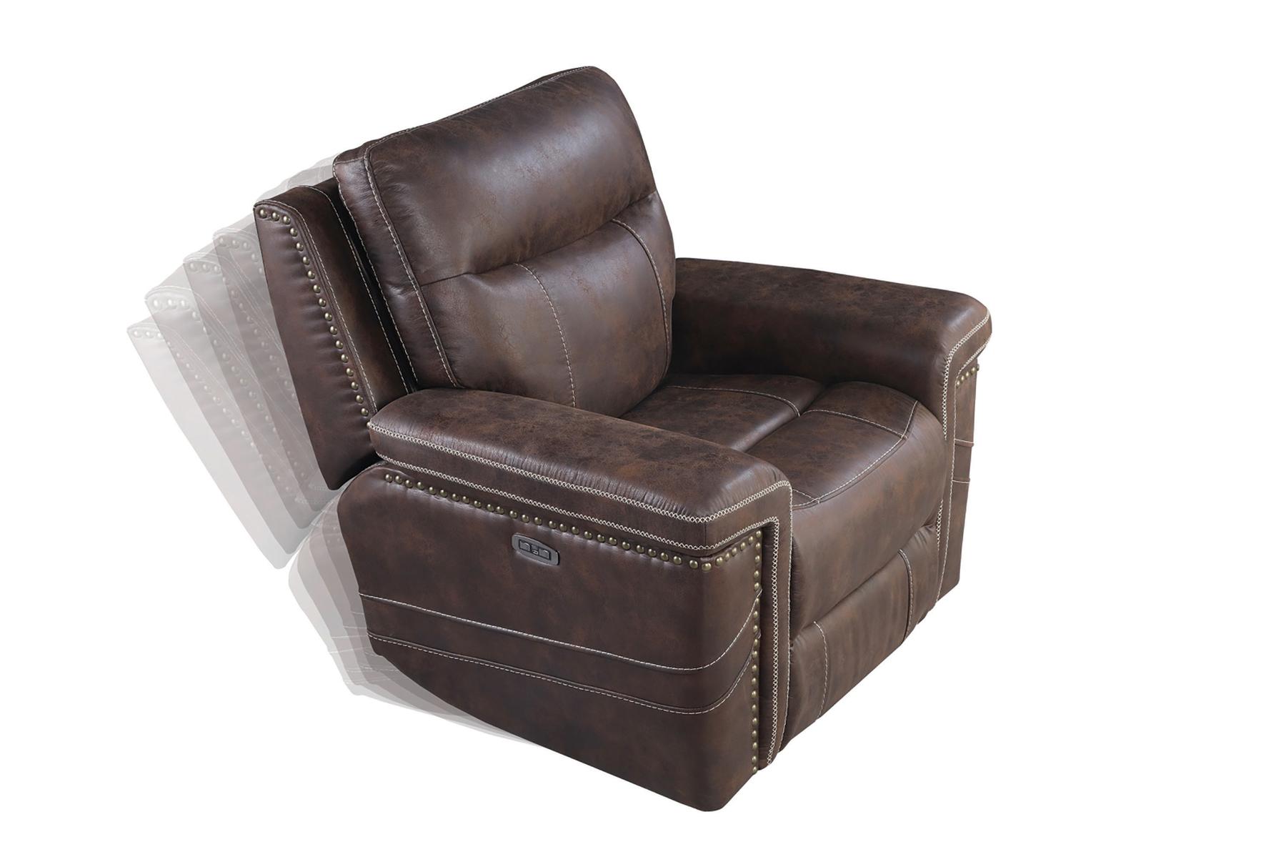 

    
Coaster 603513PP Wixom Power recliner Brown 603513PP
