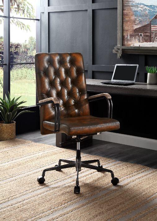 

    
93175 Modern Brown Lether Office Chair by Acme Noknas 93175
