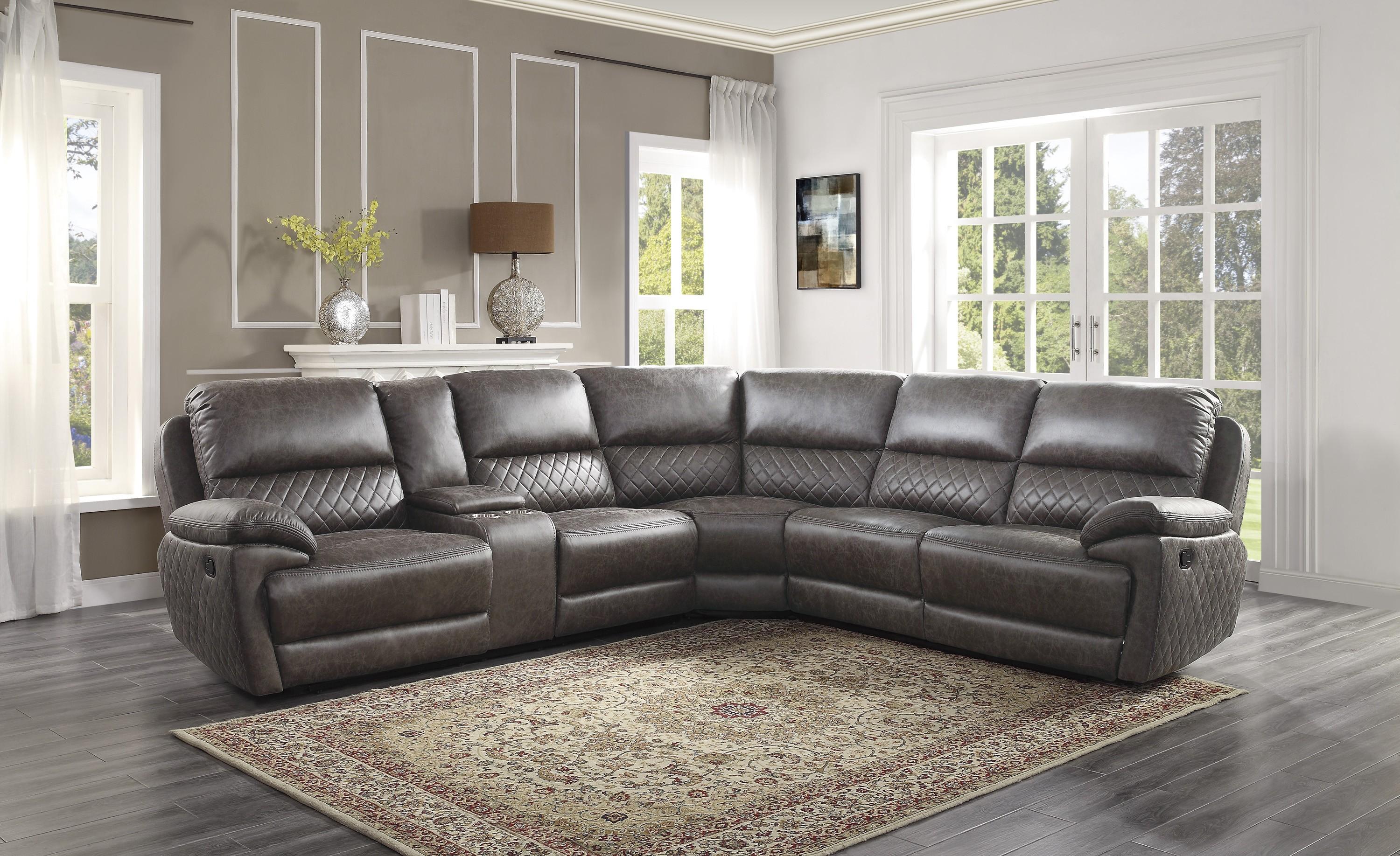 

    
9510*SC Homelegance Reclining Sectional
