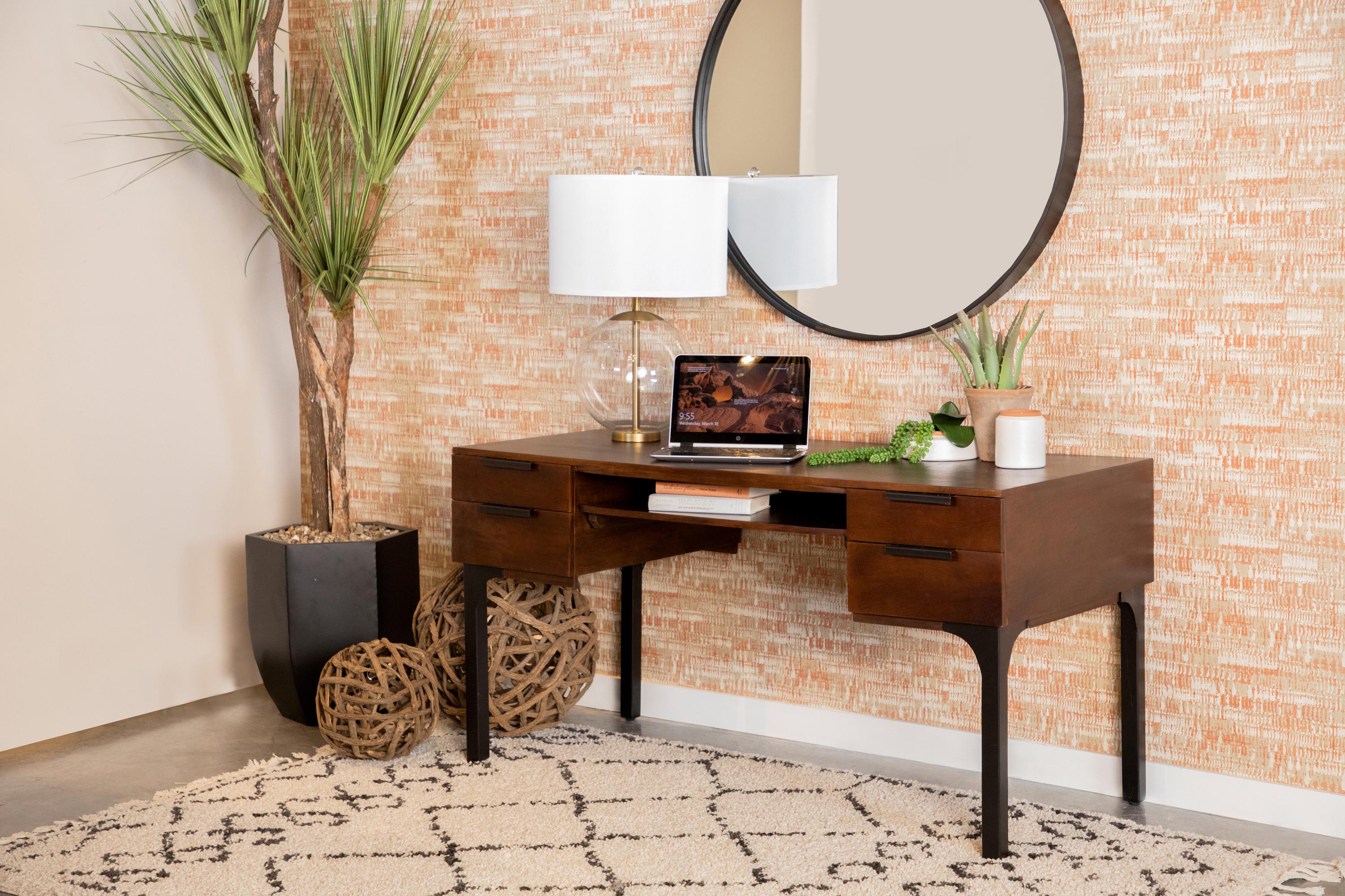 

                    
Buy Modern Brown Solid Mango Writing Desk Coaster 991038 Portwall
