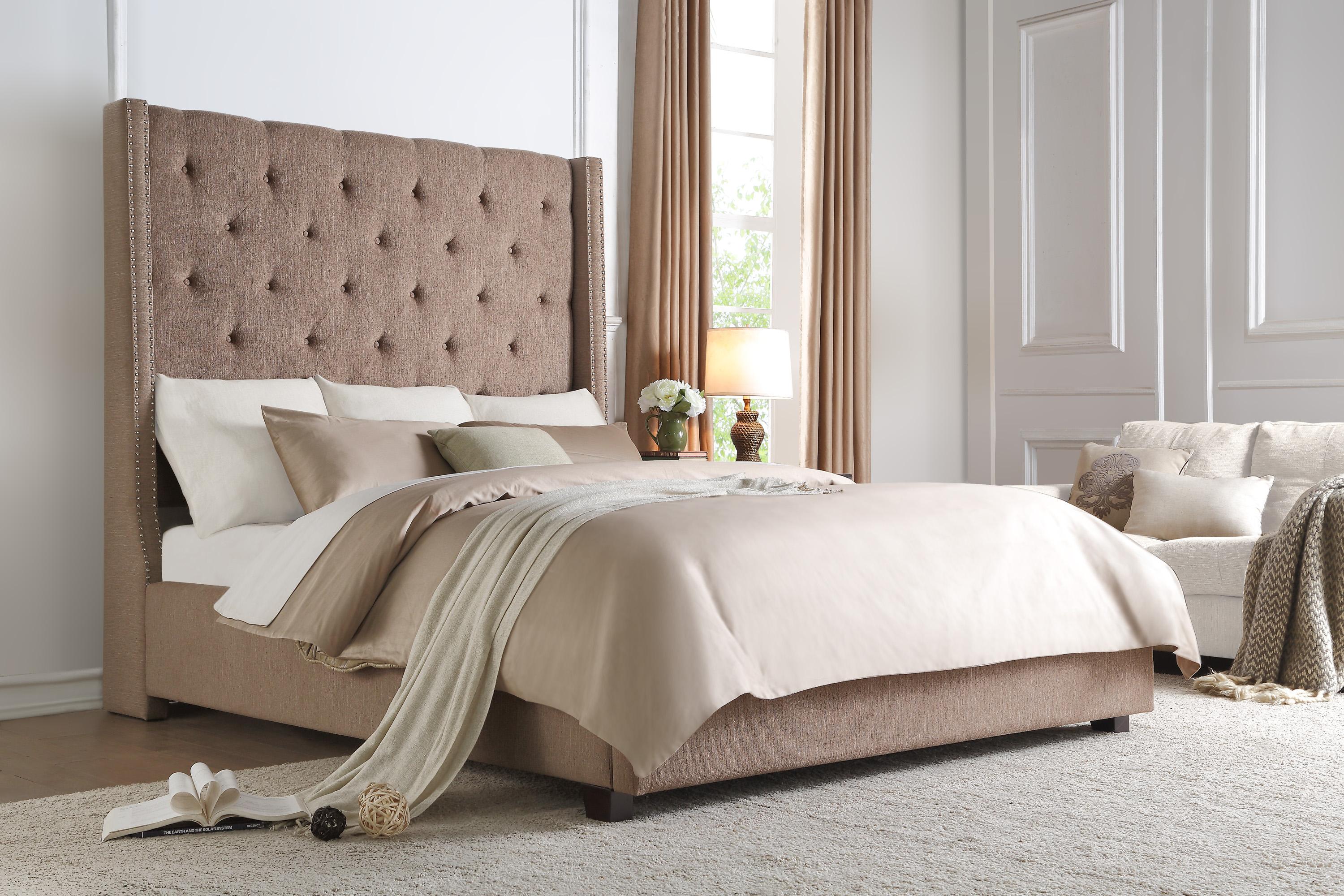 

                    
Homelegance 5877FBR-1DW* Fairborn Bed Brown Polyester Purchase 
