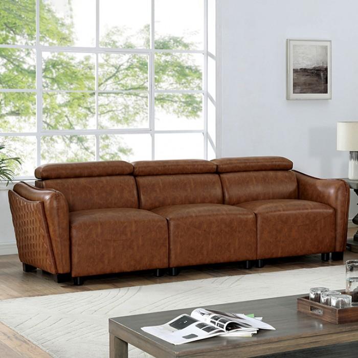 

    
Modern Brown Solid Wood Sofa Furniture of America Holmestrand FOA6484BR-SF-S
