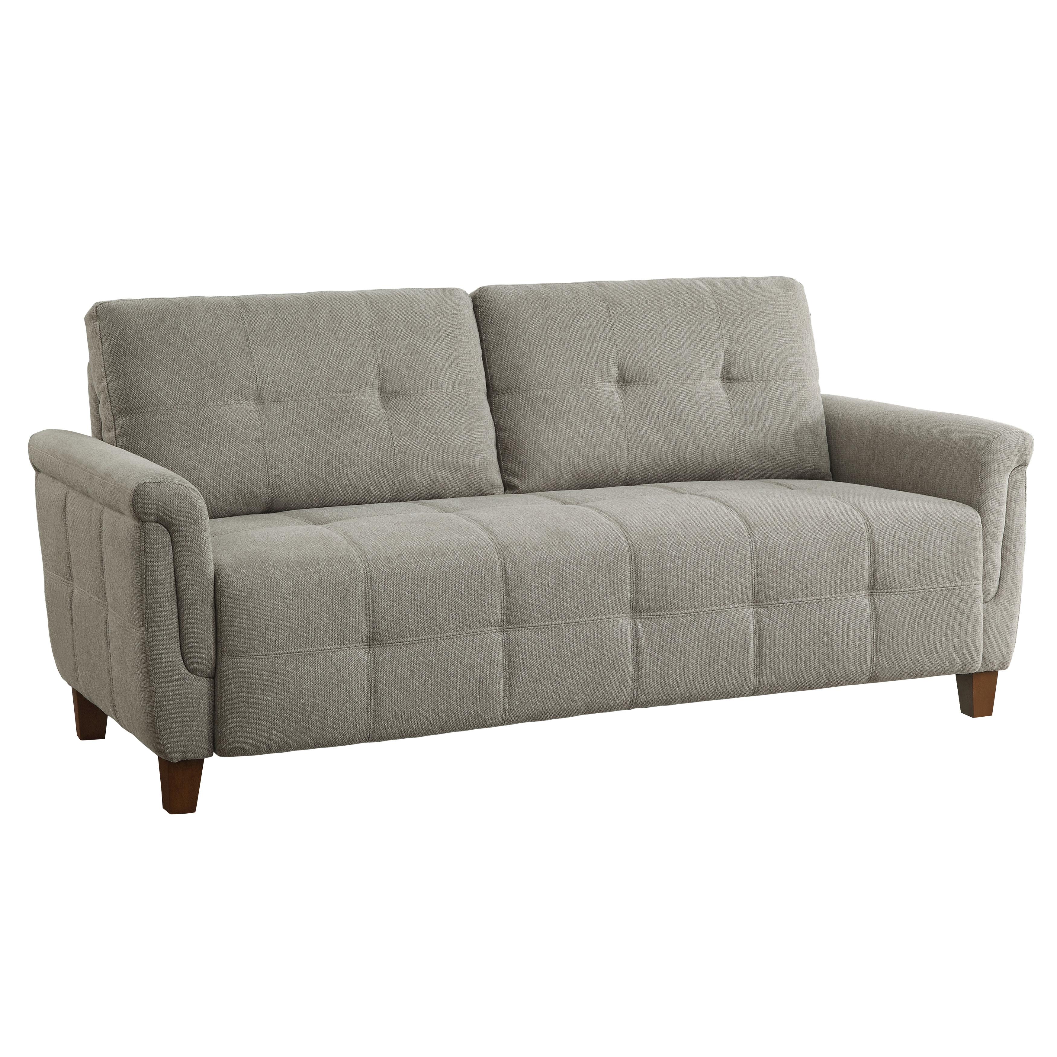 

    
Modern Brown Textured Sofa Homelegance 9344BR-3 Olcott
